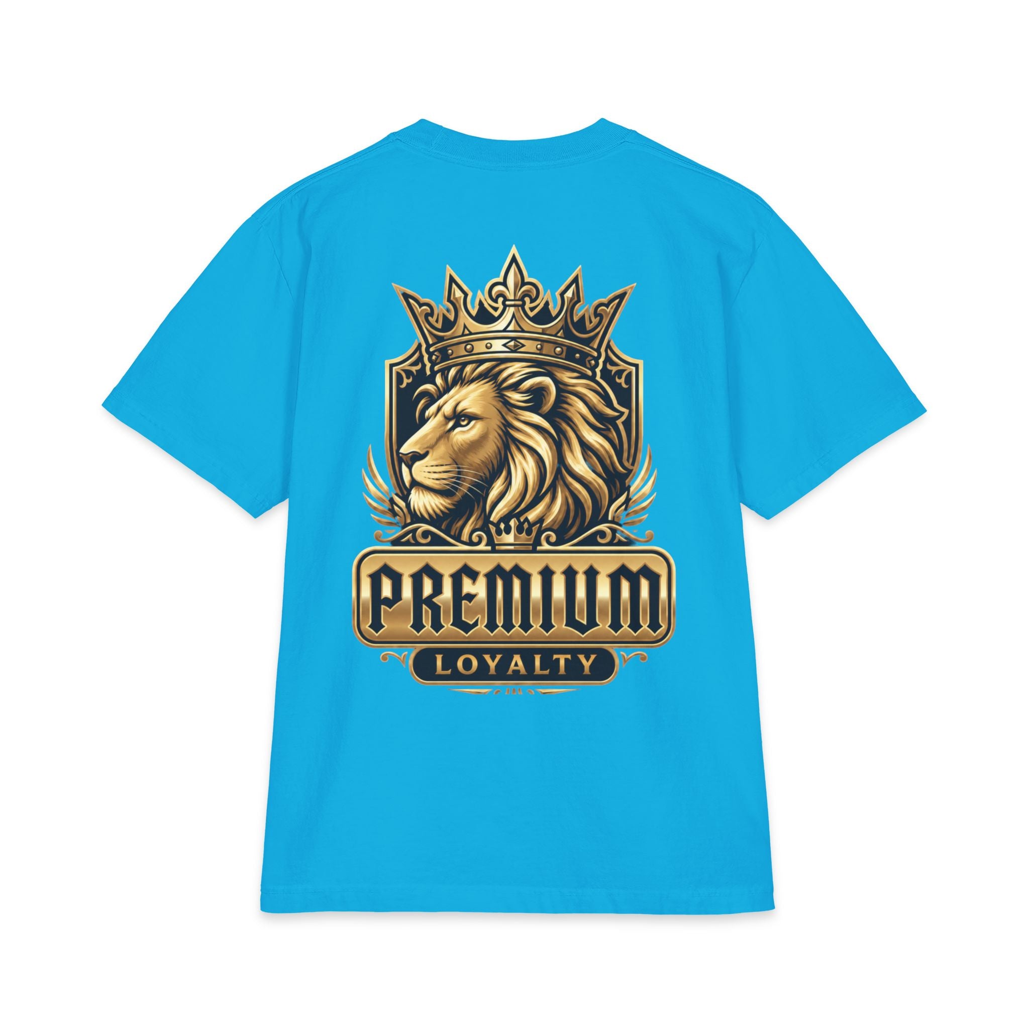 Premium Loyalty Lion T-Shirt — Crowned King Graphic Tee