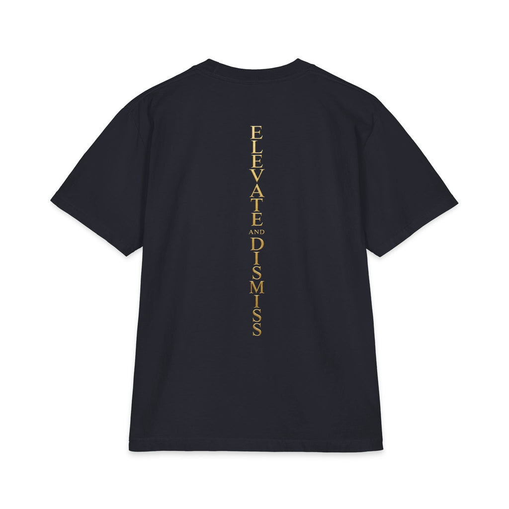 Elevate Dismiss Short Sleeve Tee — Minimal Gold Yoga / Spiritual Shirt