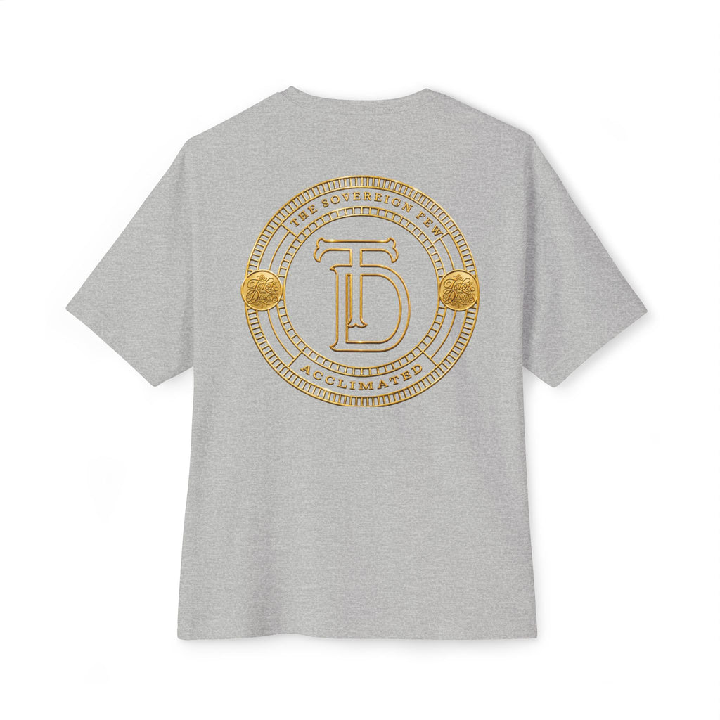 Gold Monogram Crest Tee