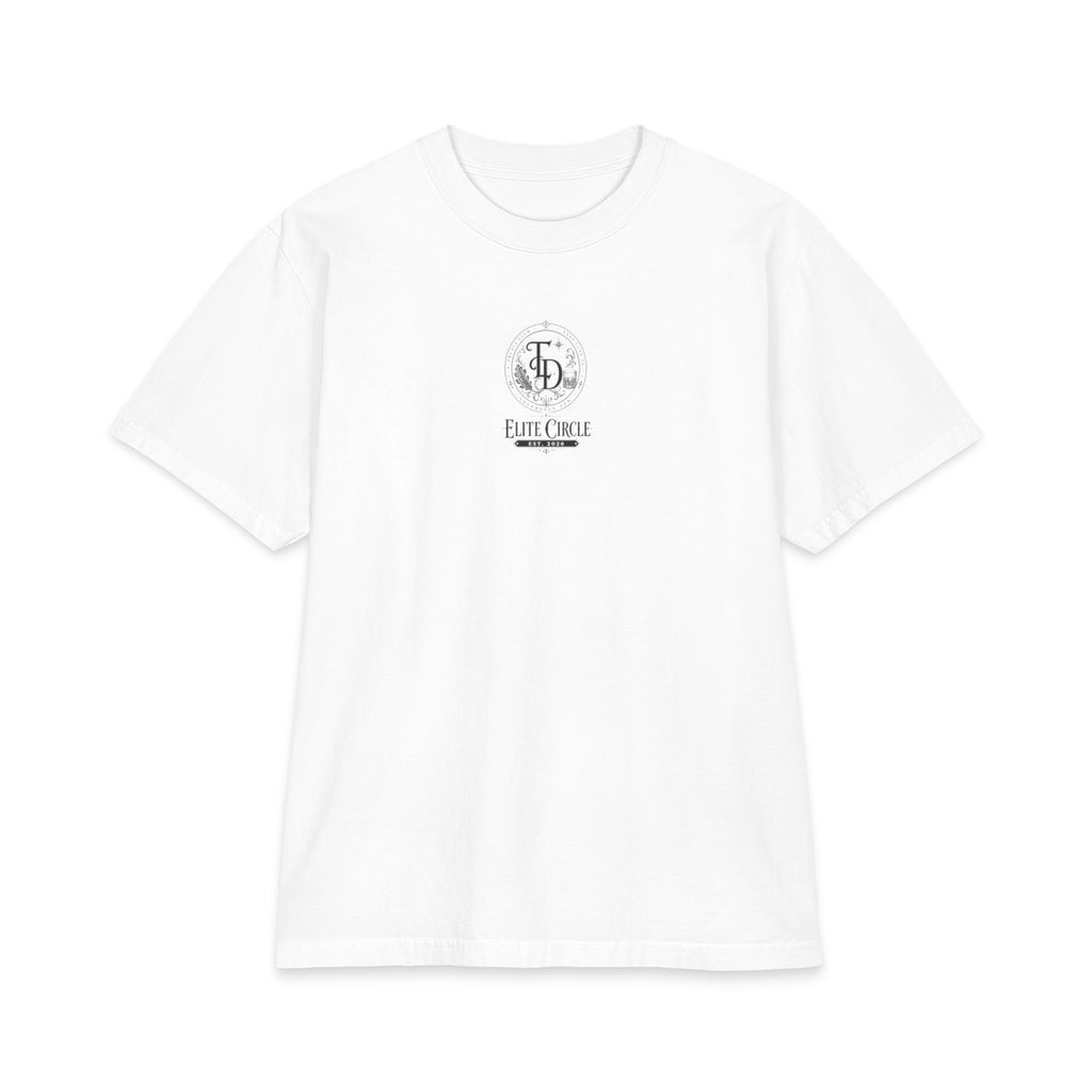 Elite Circle Graphic Tee — 'Elite Circle' Emblem Short Sleeve Shirt