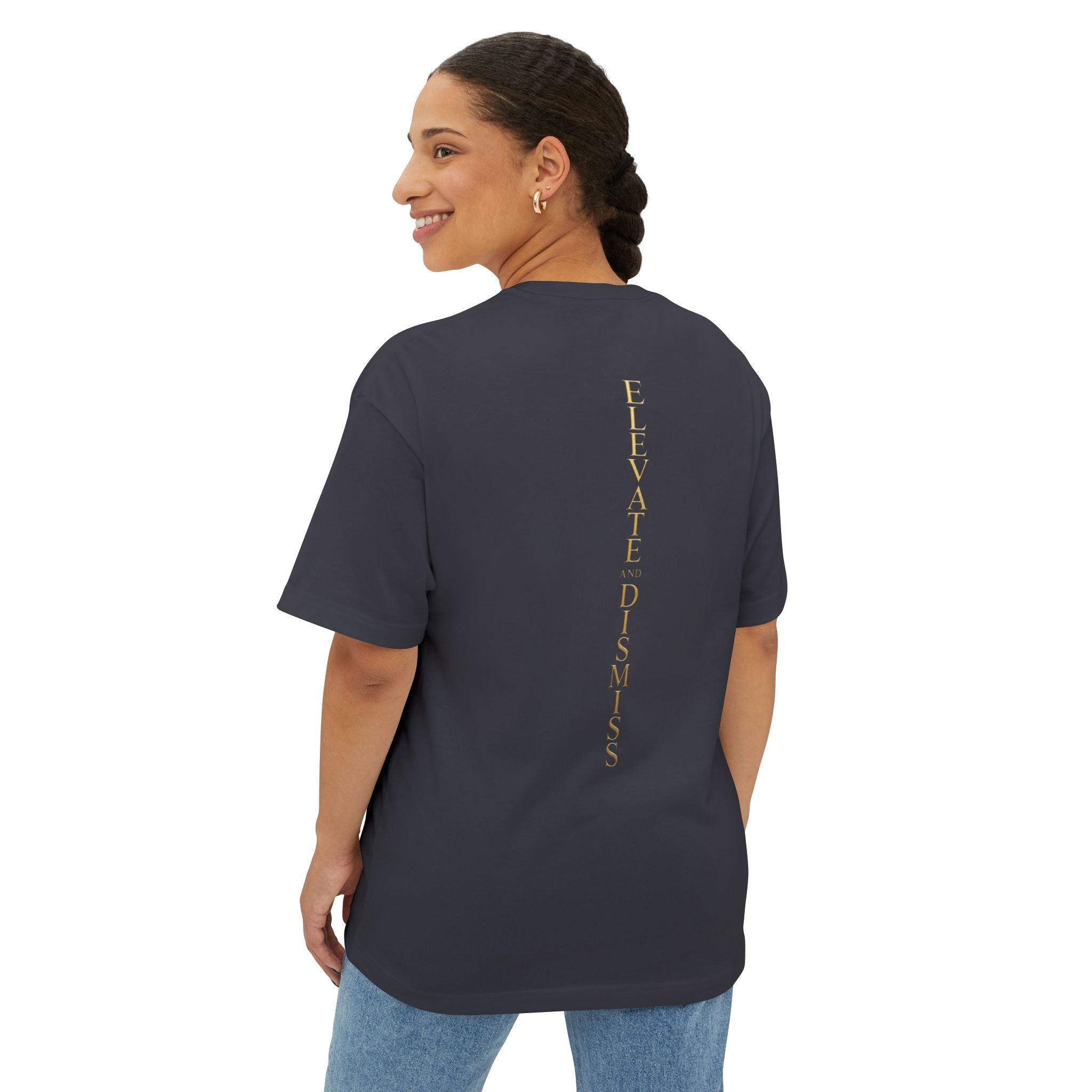 Elevate Dismiss Short Sleeve Tee — Minimal Gold Yoga / Spiritual Shirt