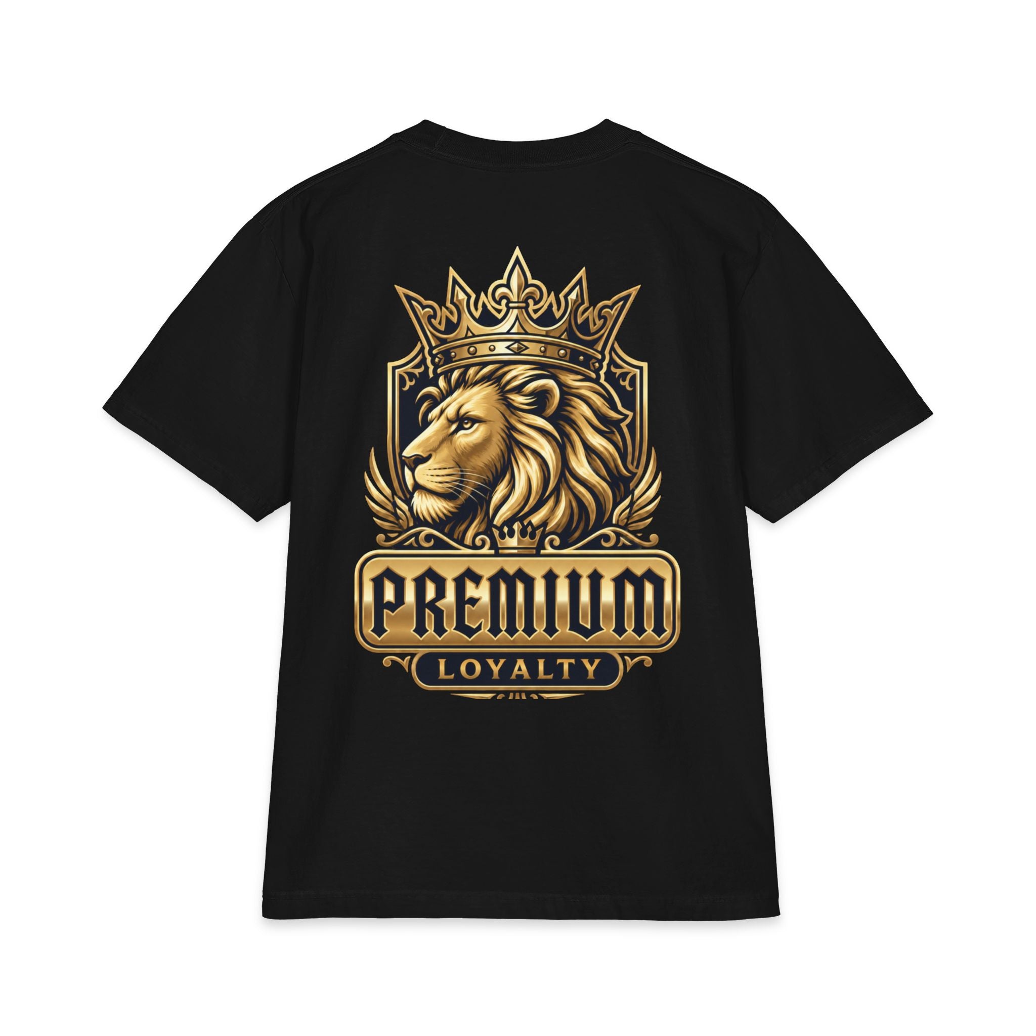 Premium Loyalty Lion T-Shirt — Crowned King Graphic Tee