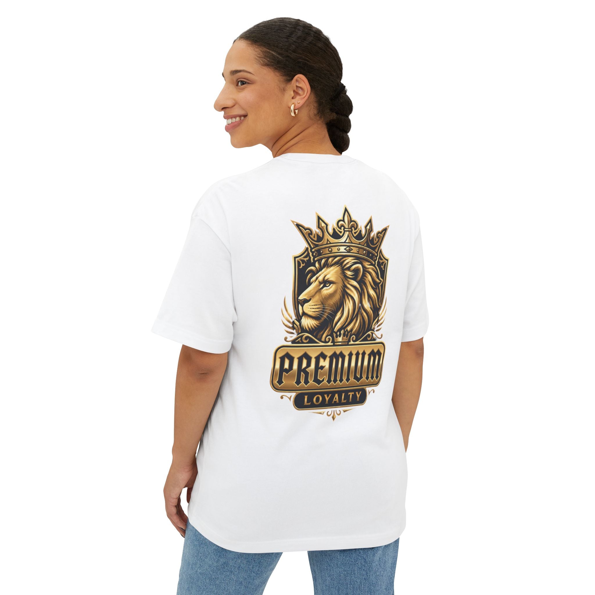 Premium Loyalty Lion T-Shirt — Crowned King Graphic Tee