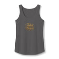 Women's Tank Top — Gold Script "Hot Mess" Small Chest Design