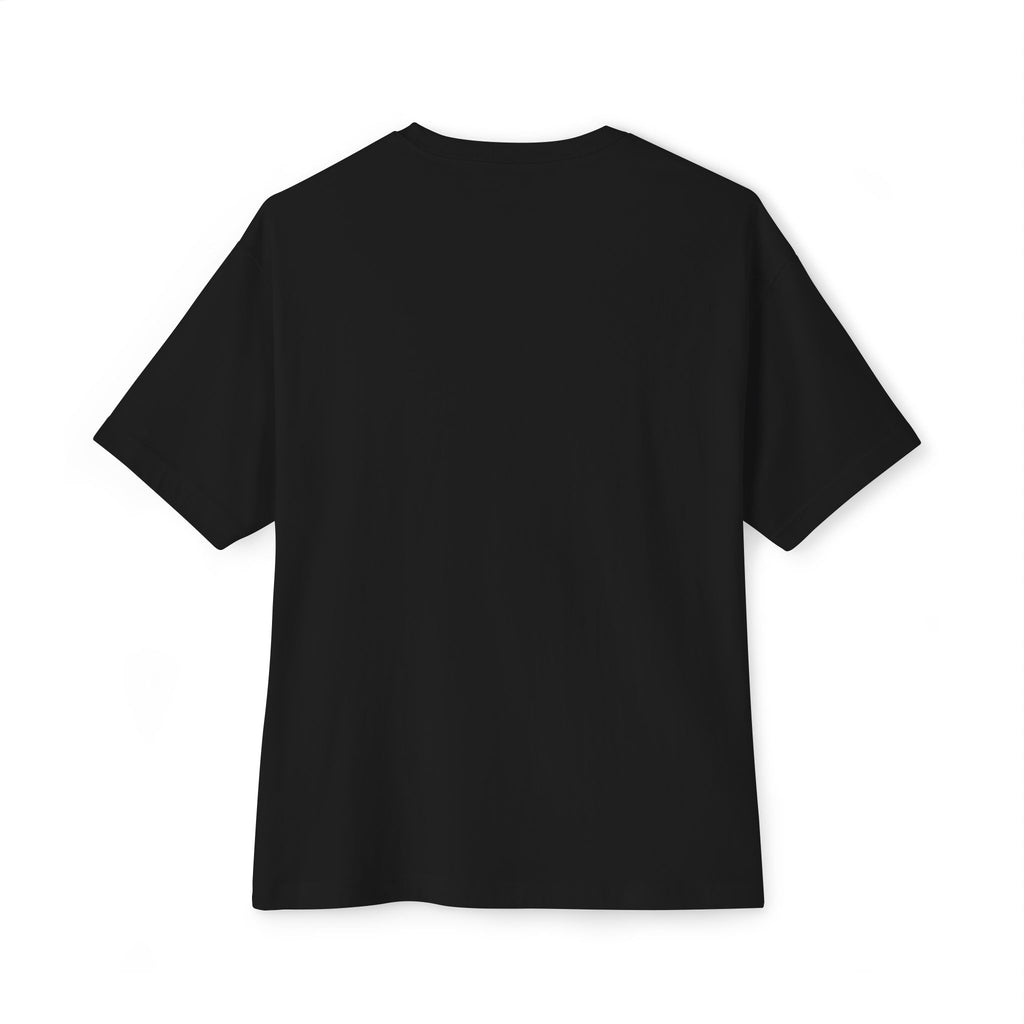 Vintage Patch Tee — "Fresh Design" Chest Logo Boxy T‑Shirt