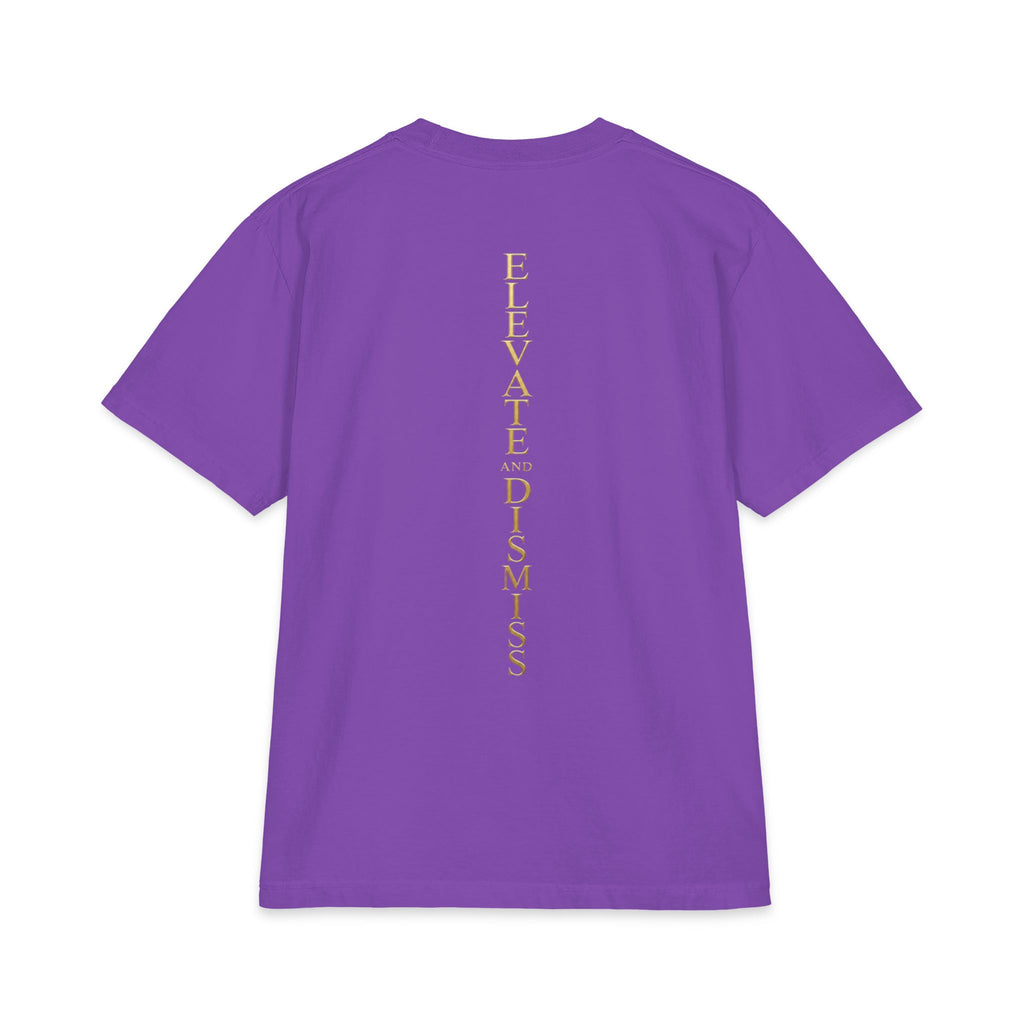 Elevate Dismiss Short Sleeve Tee — Minimal Gold Yoga / Spiritual Shirt