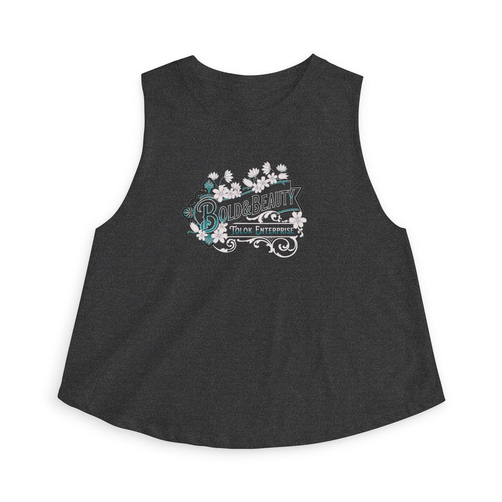 Floral Banner Women's Crop Top