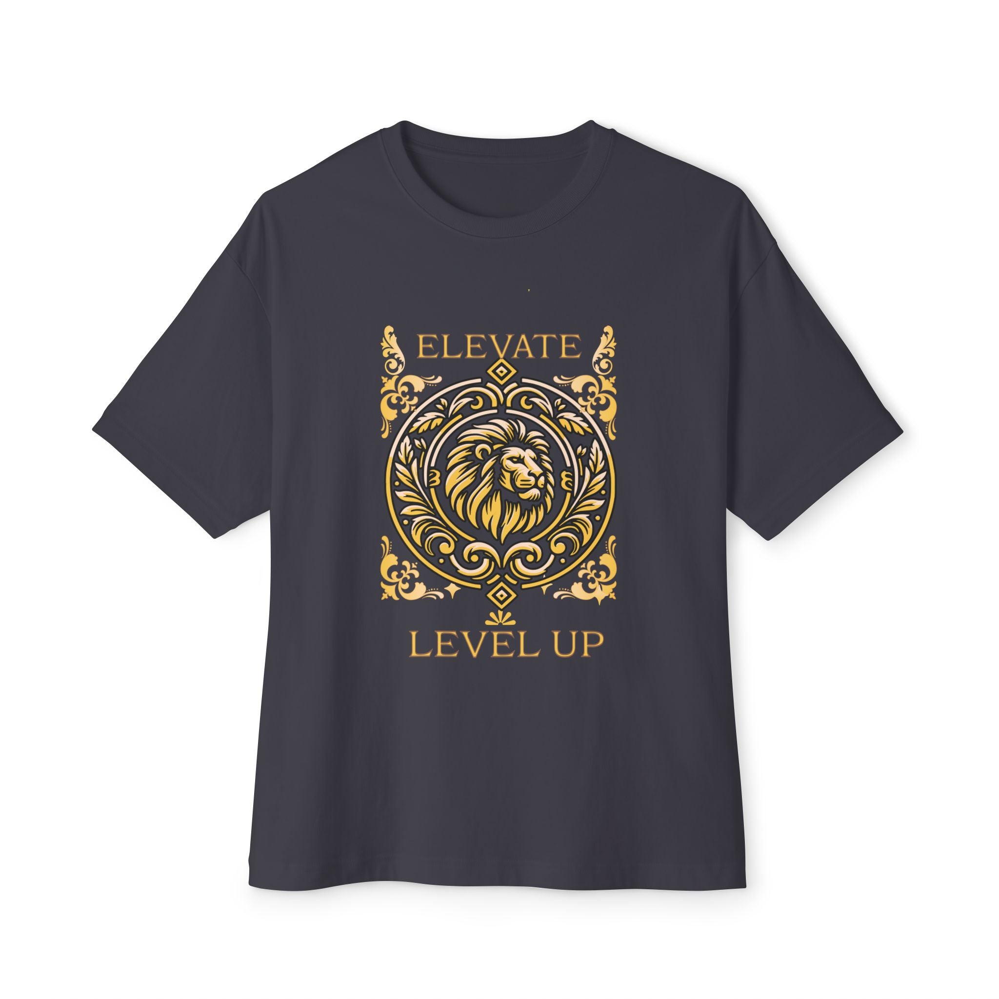 Elevate Level Up Lion Graphic Tee