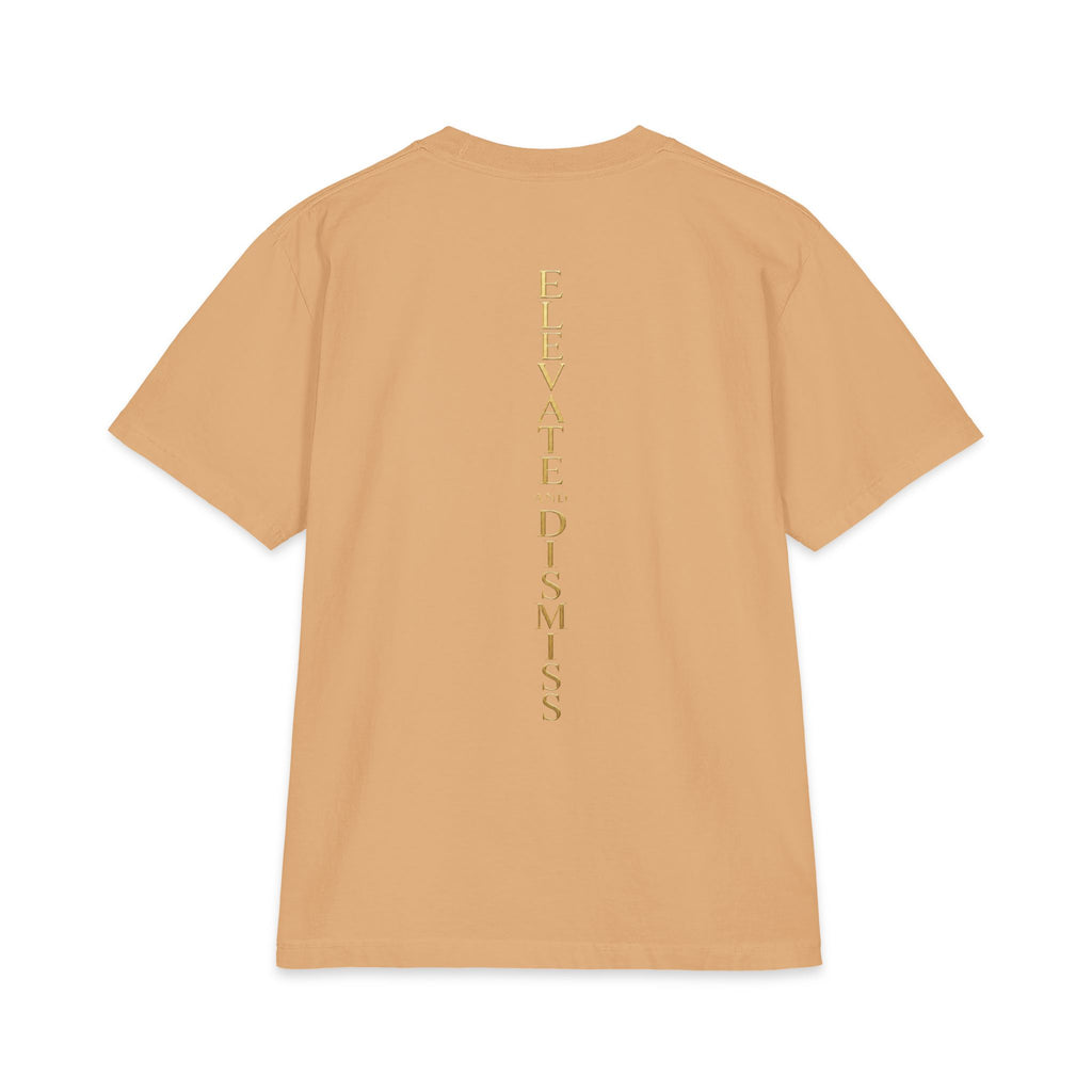 Elevate Dismiss Short Sleeve Tee — Minimal Gold Yoga / Spiritual Shirt