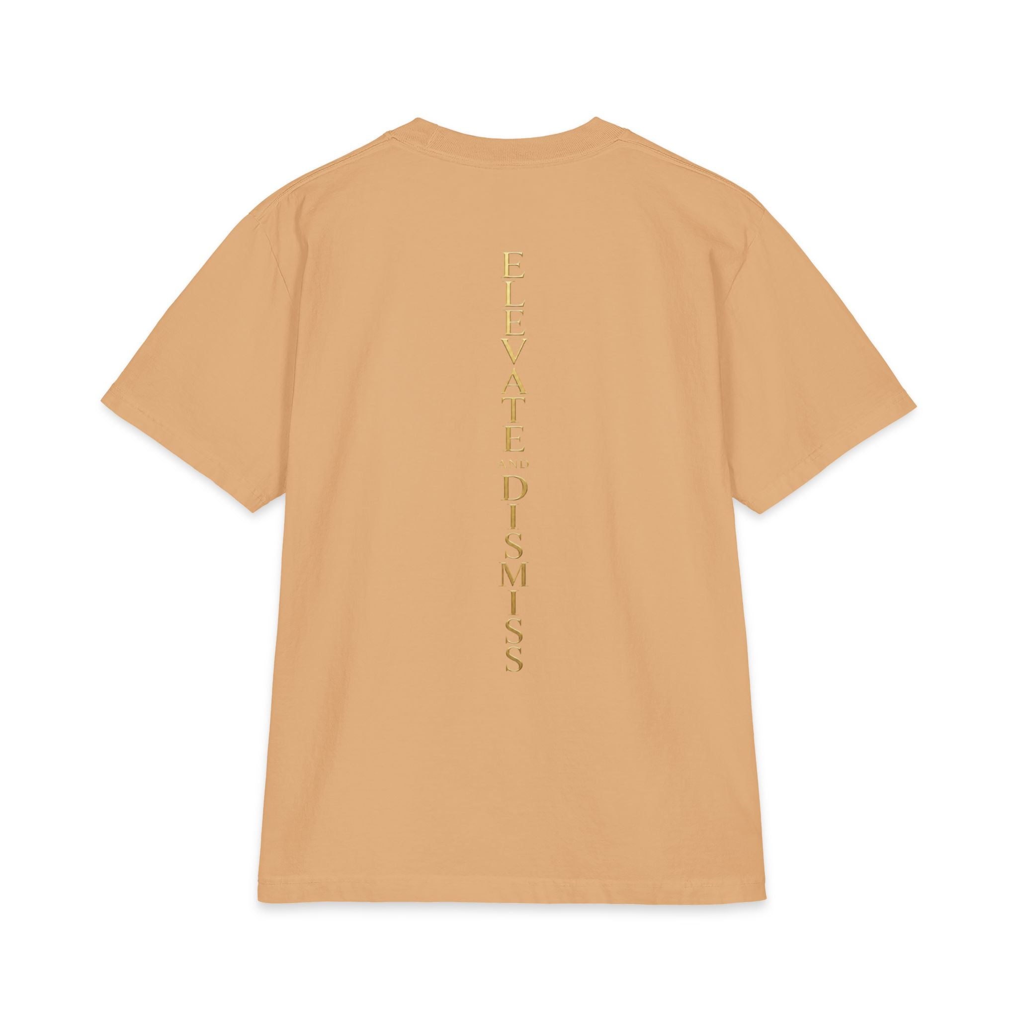 Elevate Dismiss Short Sleeve Tee — Minimal Gold Yoga / Spiritual Shirt