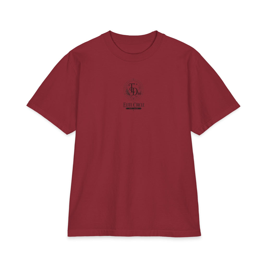 Elite Circle Graphic Tee — 'Elite Circle' Emblem Short Sleeve Shirt