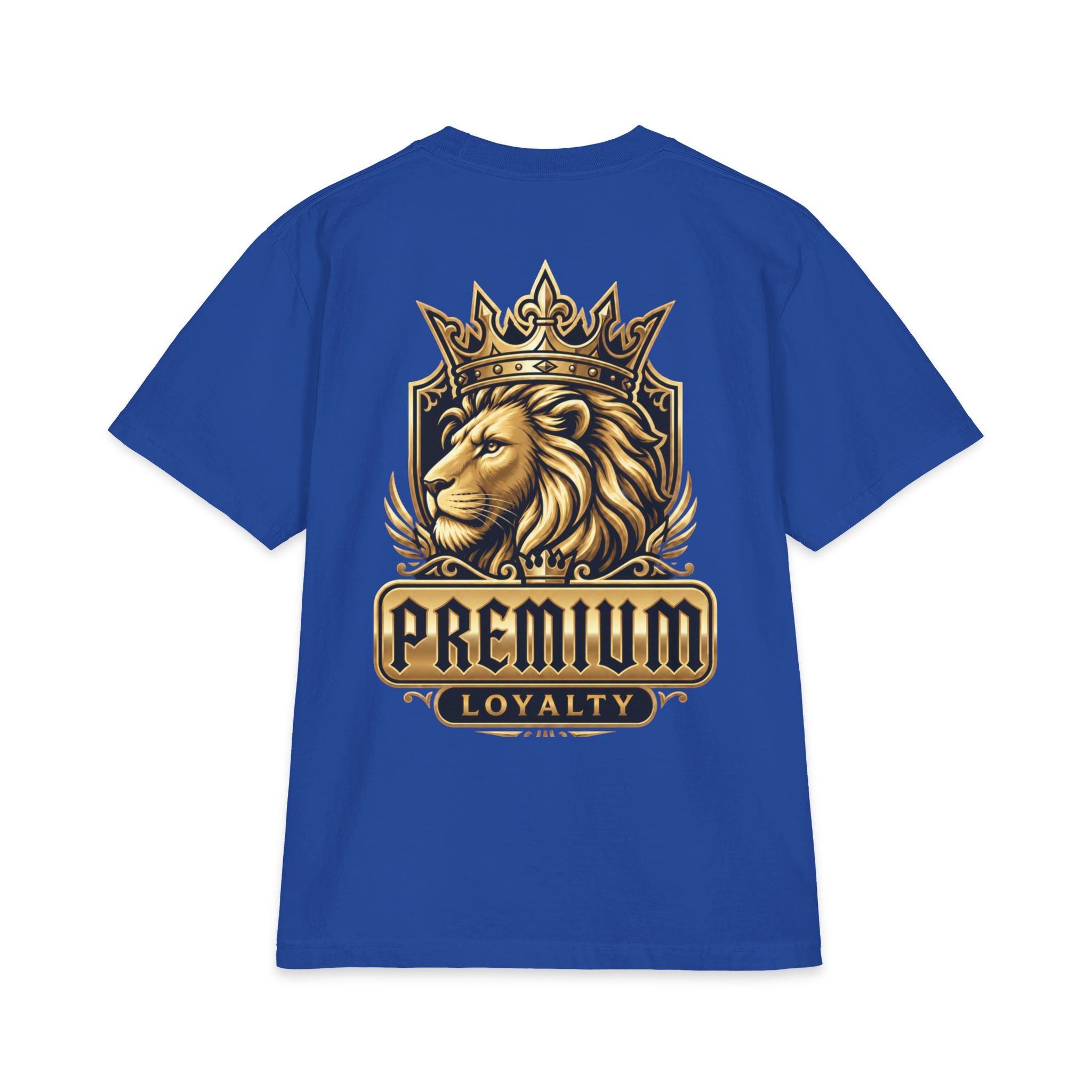 Premium Loyalty Lion T-Shirt — Crowned King Graphic Tee