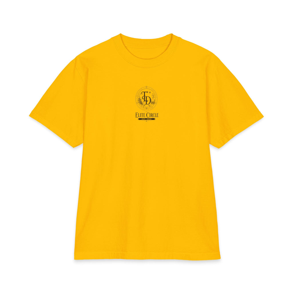 Elite Circle Graphic Tee — 'Elite Circle' Emblem Short Sleeve Shirt