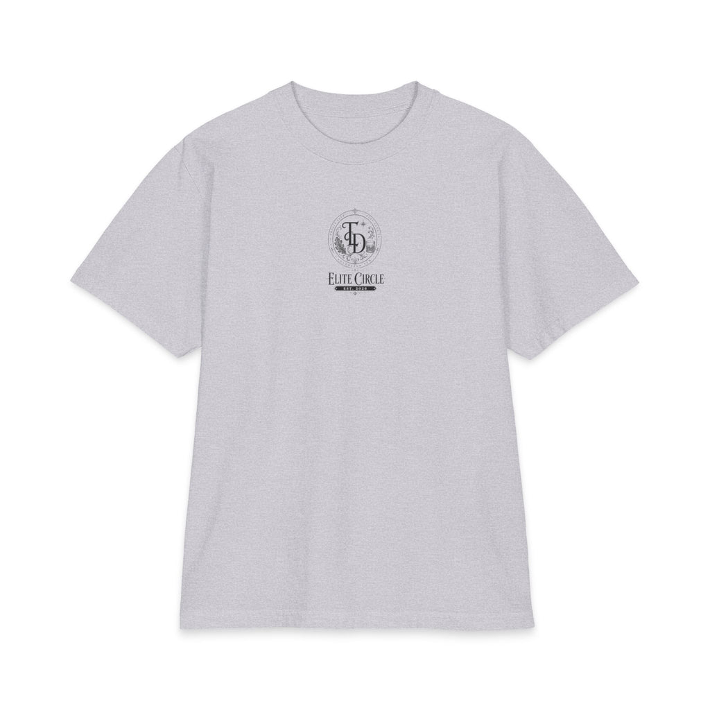Elite Circle Graphic Tee — 'Elite Circle' Emblem Short Sleeve Shirt