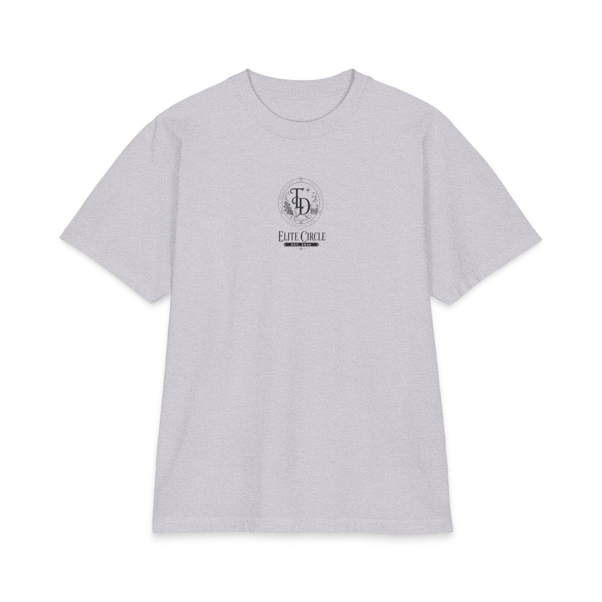 Elite Circle Graphic Tee — 'Elite Circle' Emblem Short Sleeve Shirt