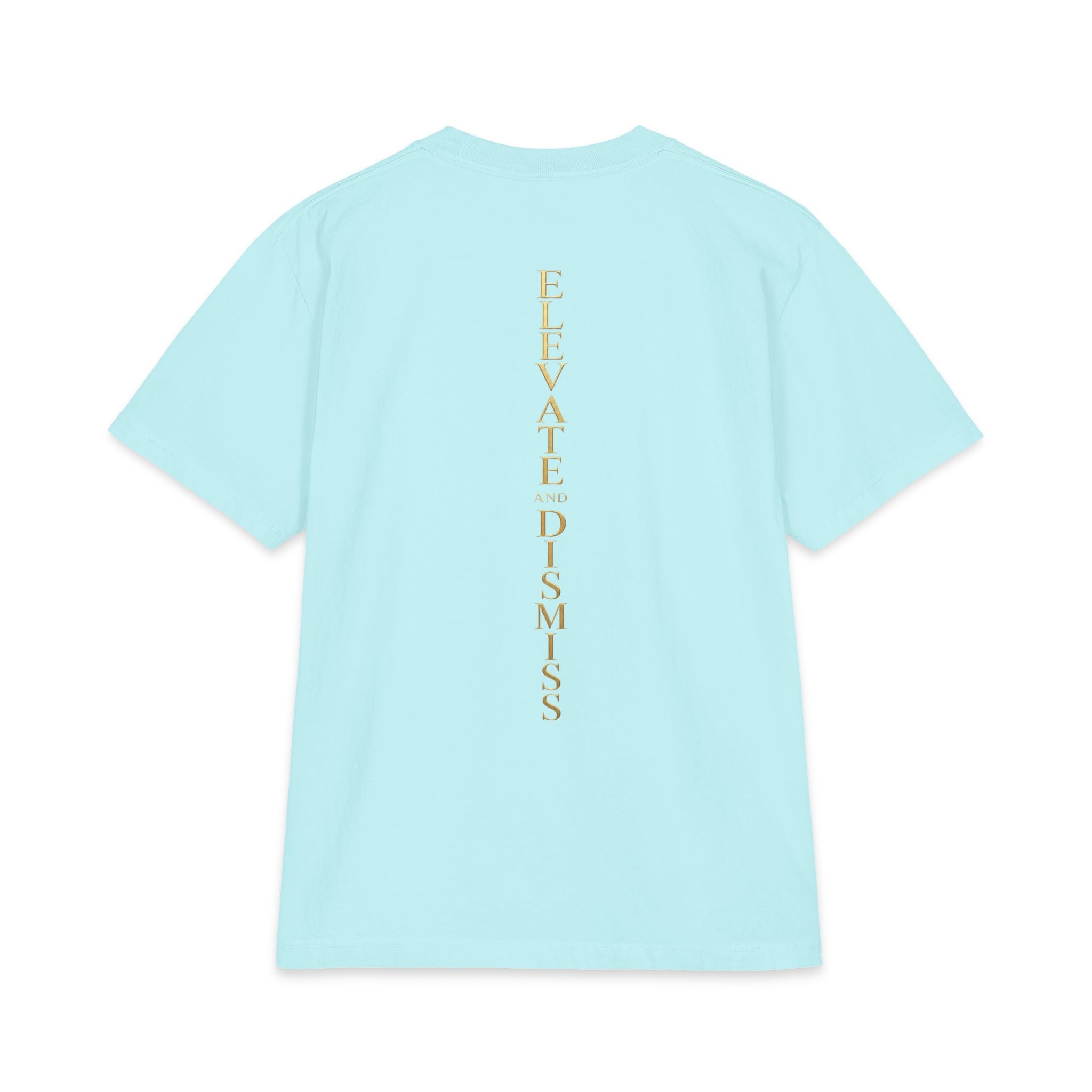 Elevate Dismiss Short Sleeve Tee — Minimal Gold Yoga / Spiritual Shirt