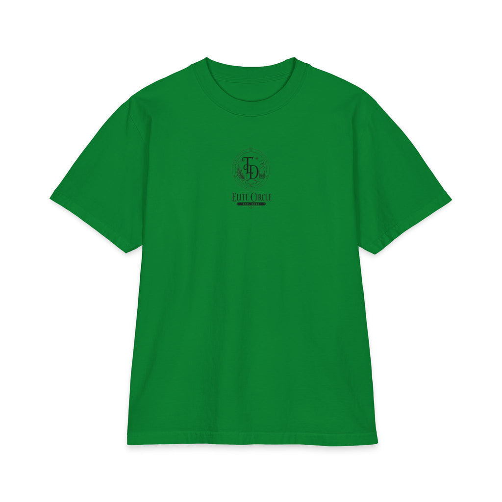 Elite Circle Graphic Tee — 'Elite Circle' Emblem Short Sleeve Shirt