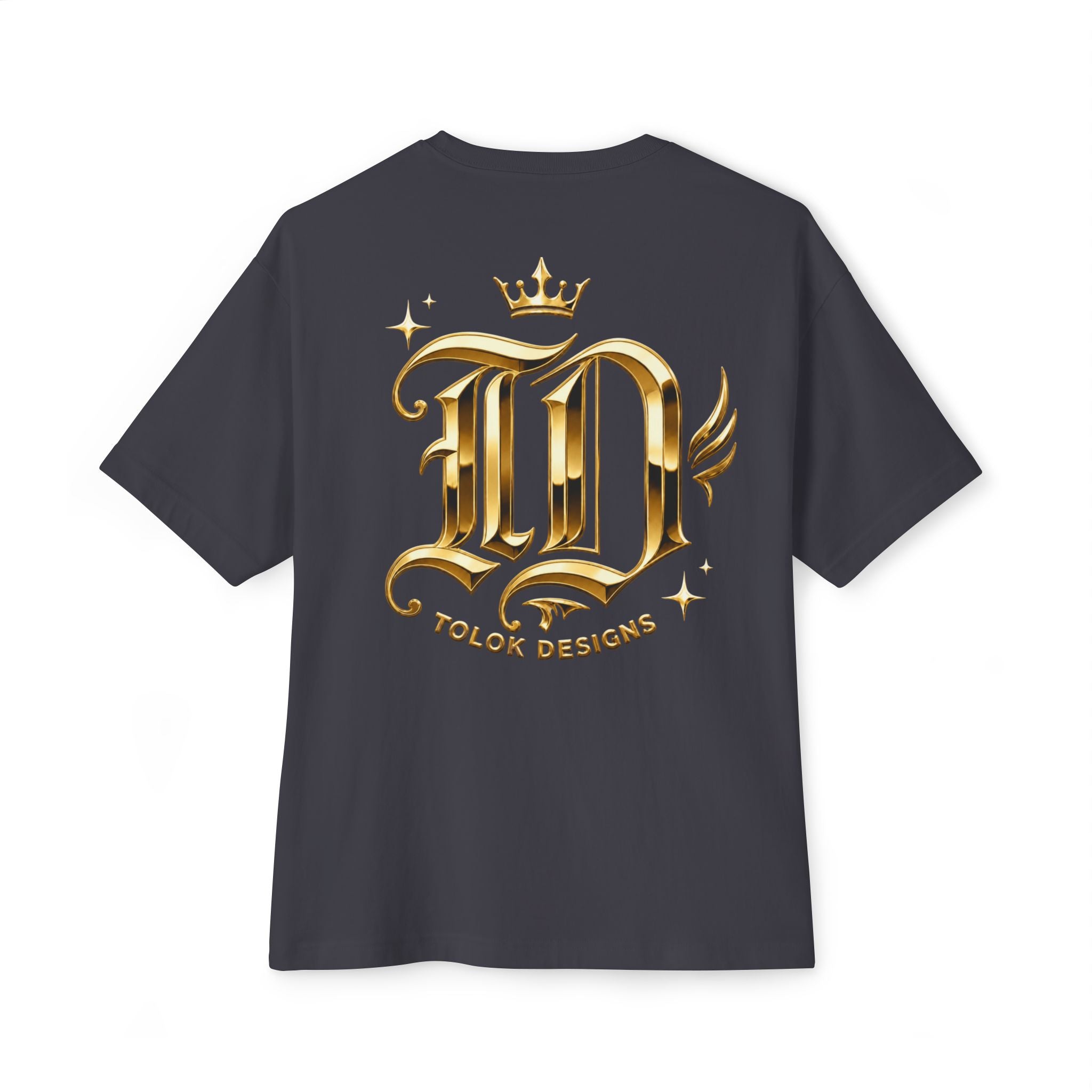 Level Up Gold Monogram Tee