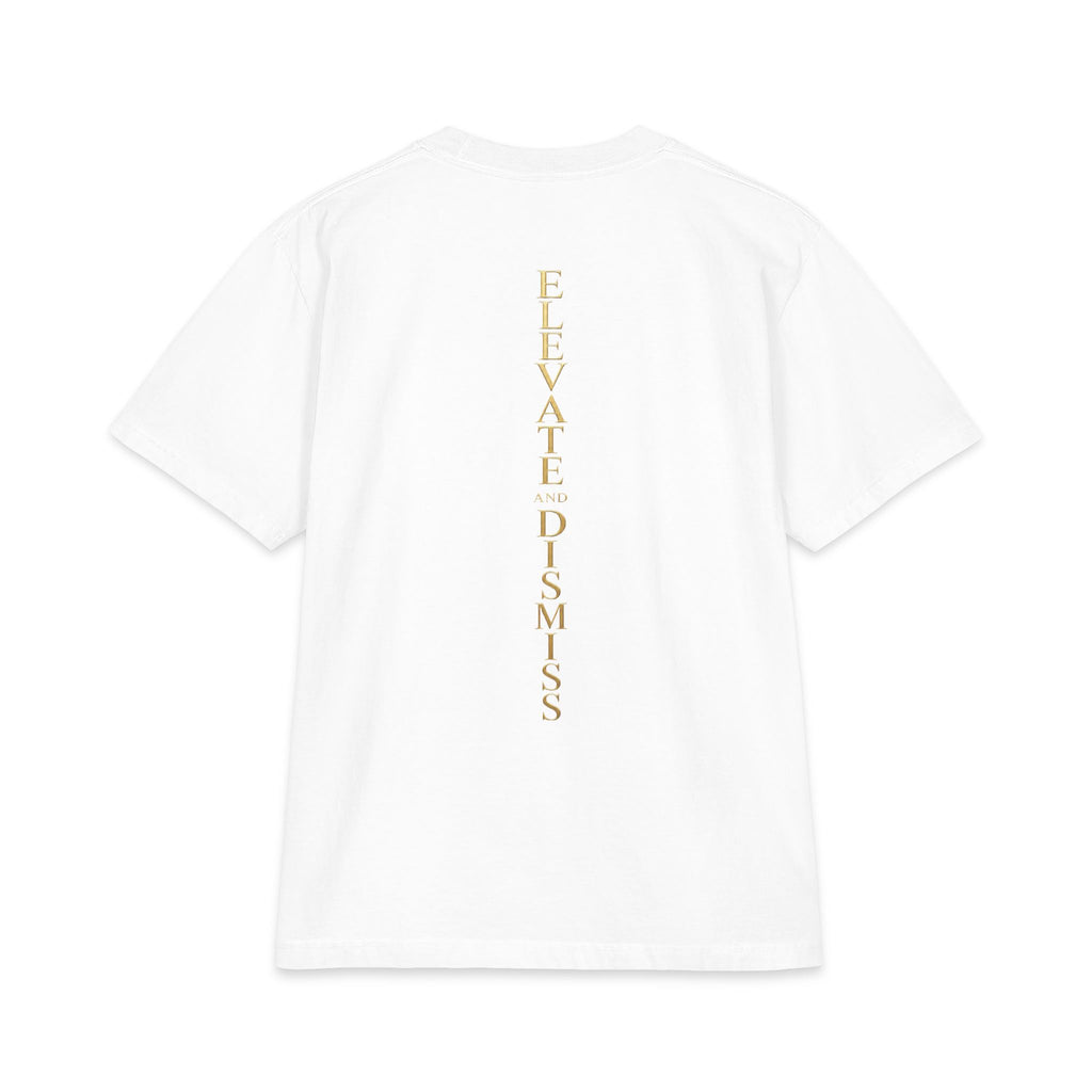 Elevate Dismiss Short Sleeve Tee — Minimal Gold Yoga / Spiritual Shirt