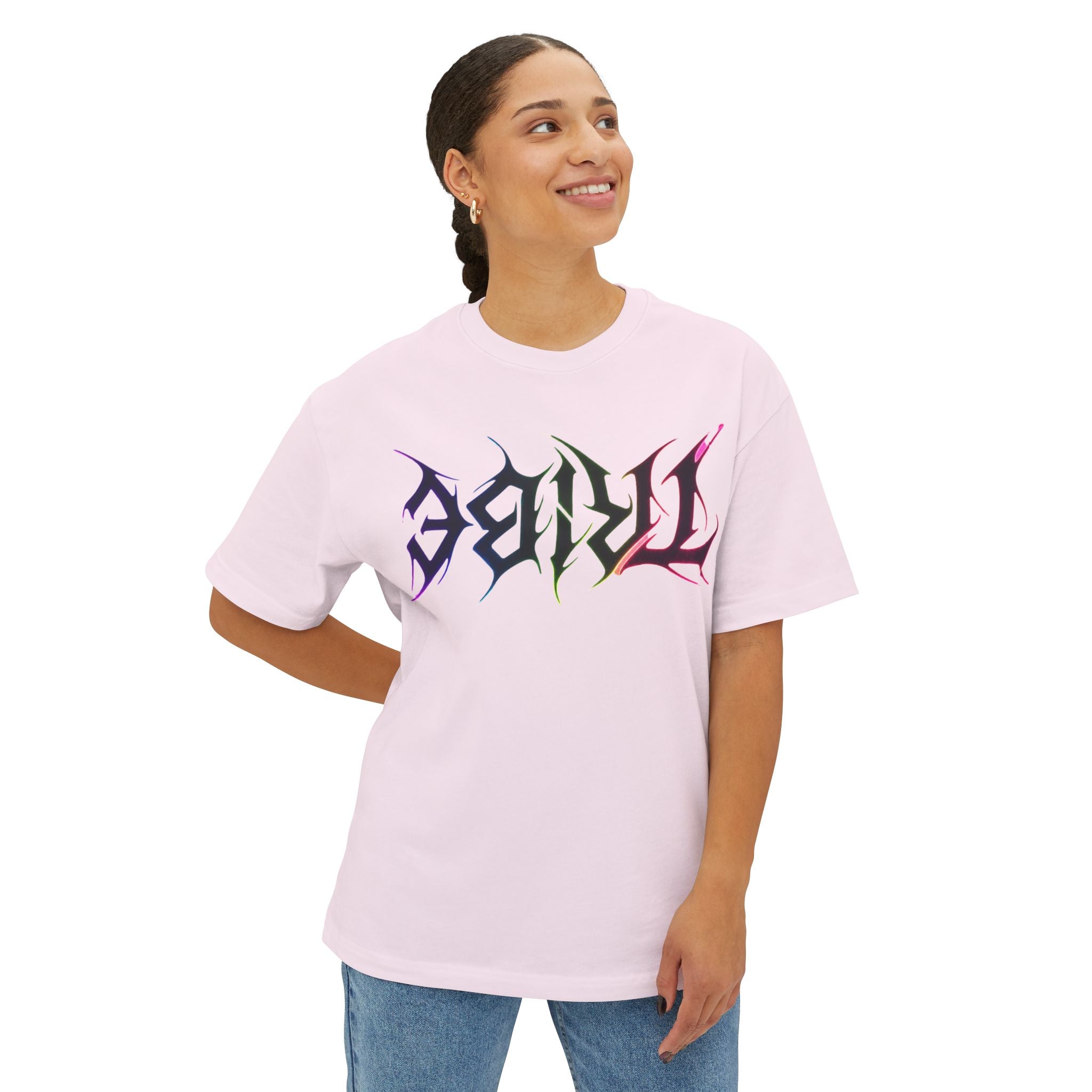 Hammerhead Shark Tee — Tribal Neon Hammerhead Graphic Shirt
