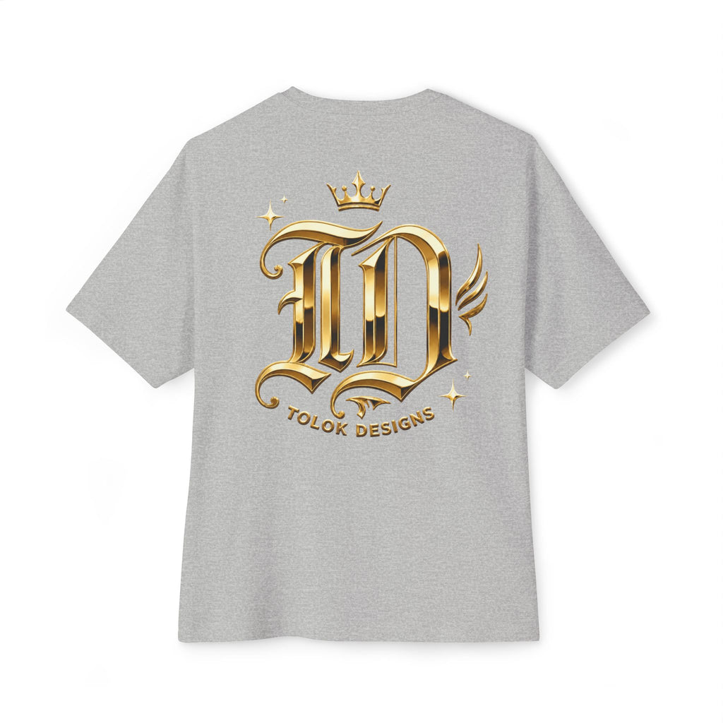 Level Up Gold Monogram Tee