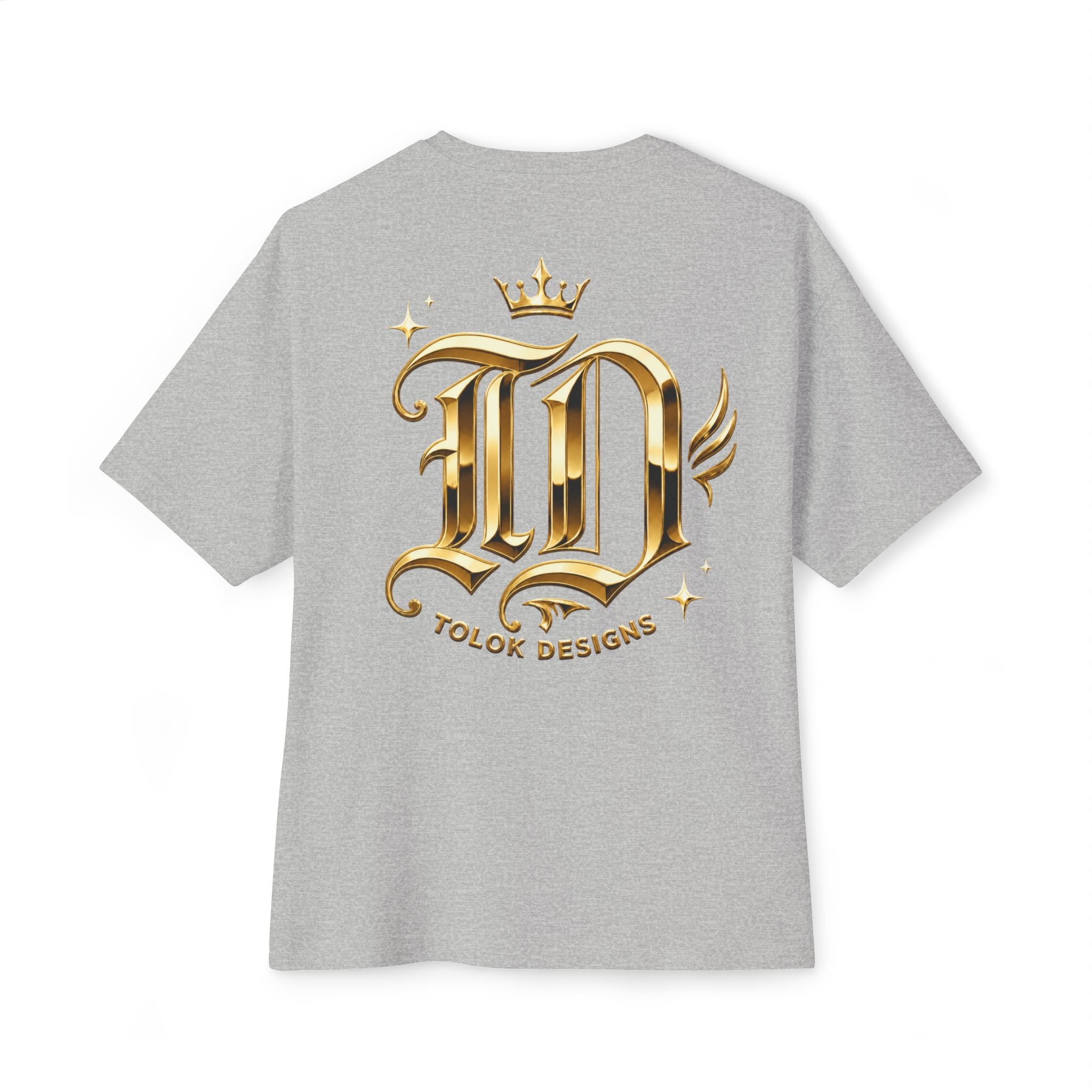 Level Up Gold Monogram Tee
