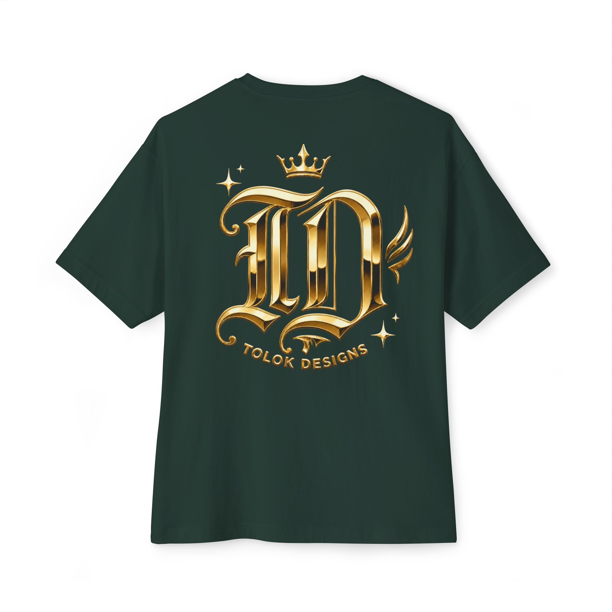 Level Up Gold Monogram Tee