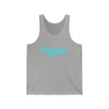 Tolok Designs Logo Tank Top — Lightweight White Jersey Tank