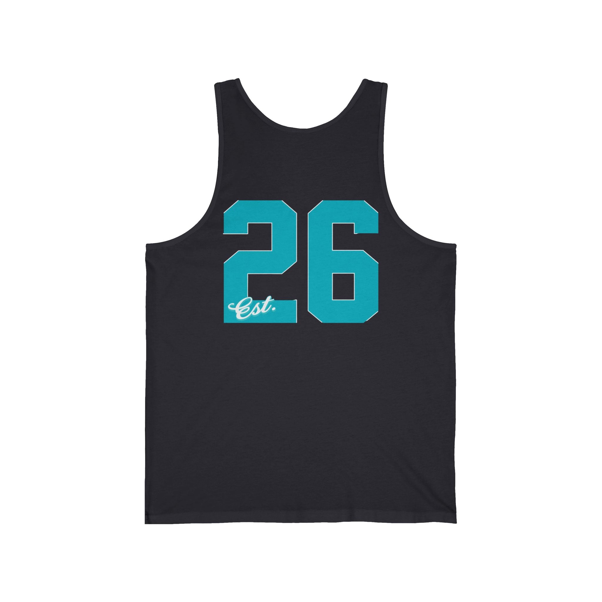 Vintage Athletic Tank Top — 'Allegiance' Script & Number 26 Jersey Back