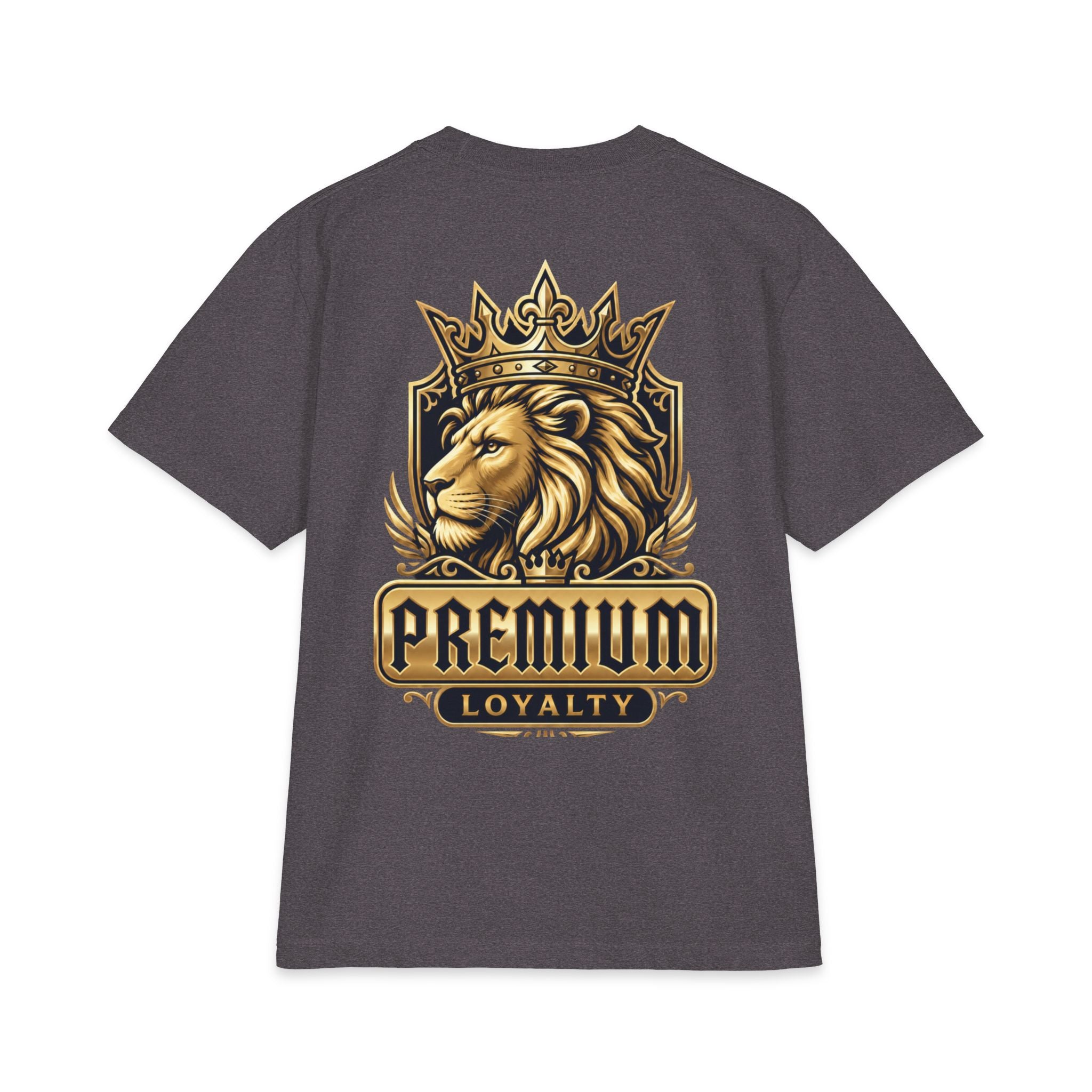 Premium Loyalty Lion T-Shirt — Crowned King Graphic Tee