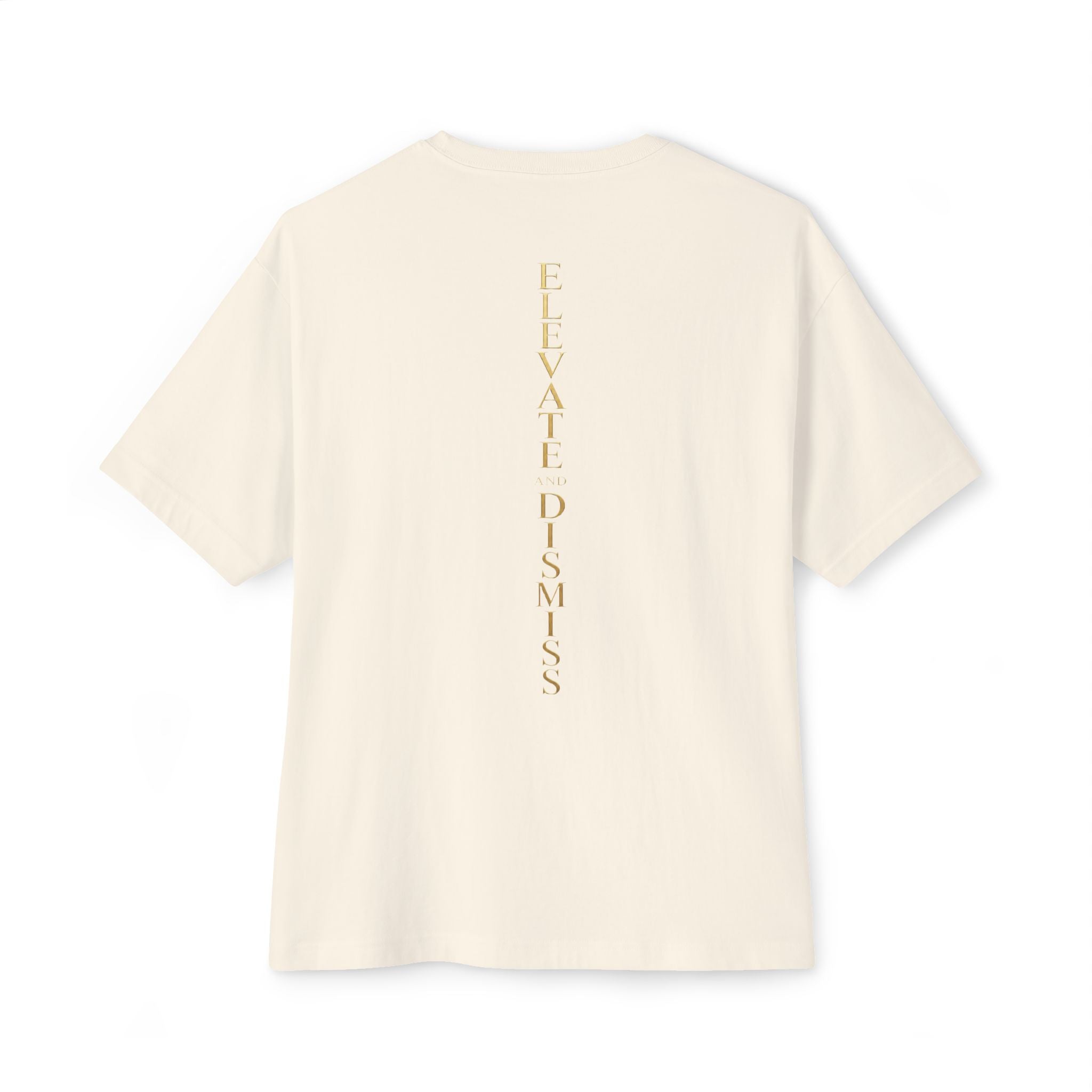 Elevate Dismiss Short Sleeve Tee — Minimal Gold Yoga / Spiritual Shirt