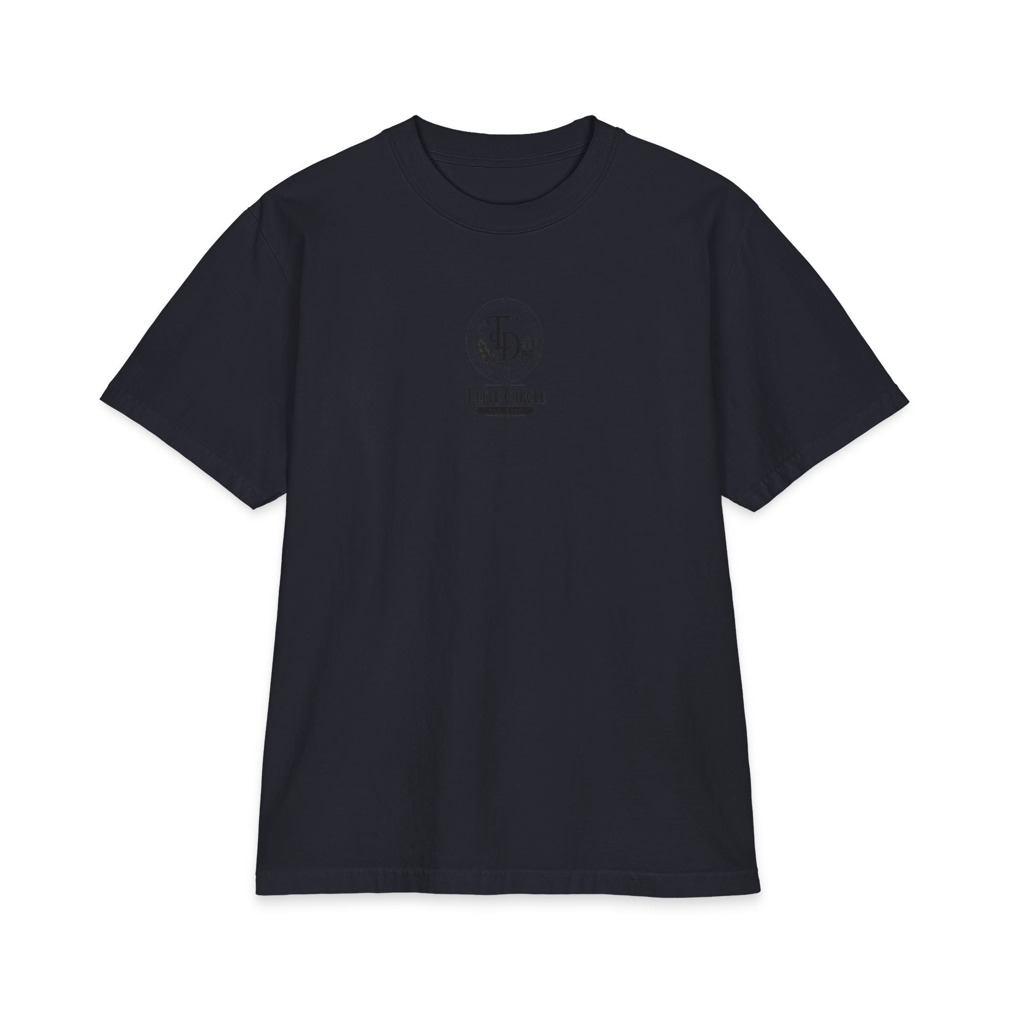 Elite Circle Graphic Tee — 'Elite Circle' Emblem Short Sleeve Shirt