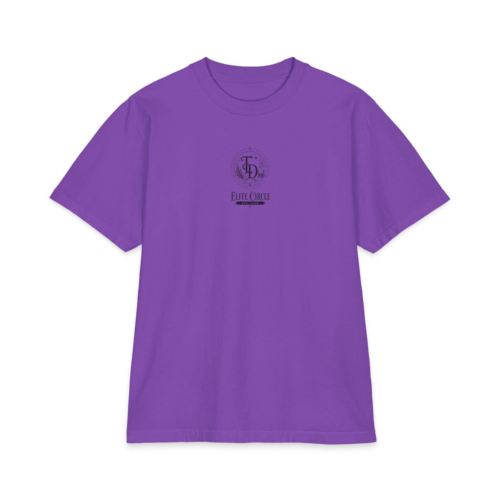 Elite Circle Graphic Tee — 'Elite Circle' Emblem Short Sleeve Shirt
