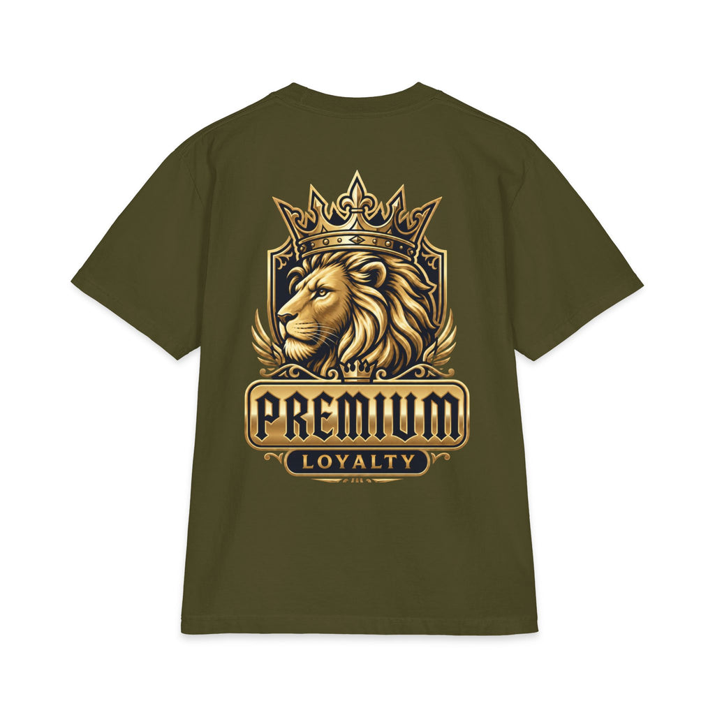 Premium Loyalty Lion T-Shirt — Crowned King Graphic Tee