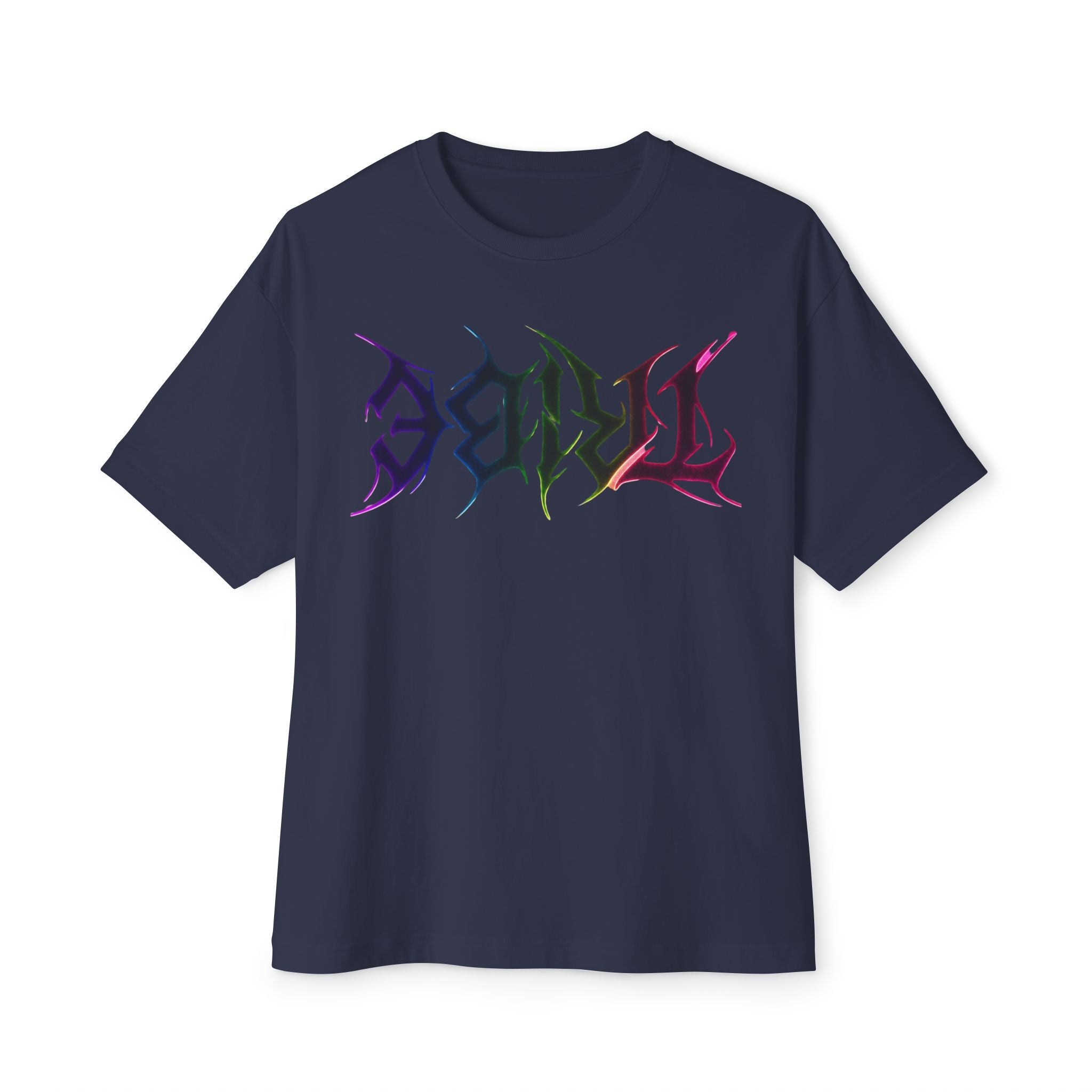 Hammerhead Shark Tee — Tribal Neon Hammerhead Graphic Shirt