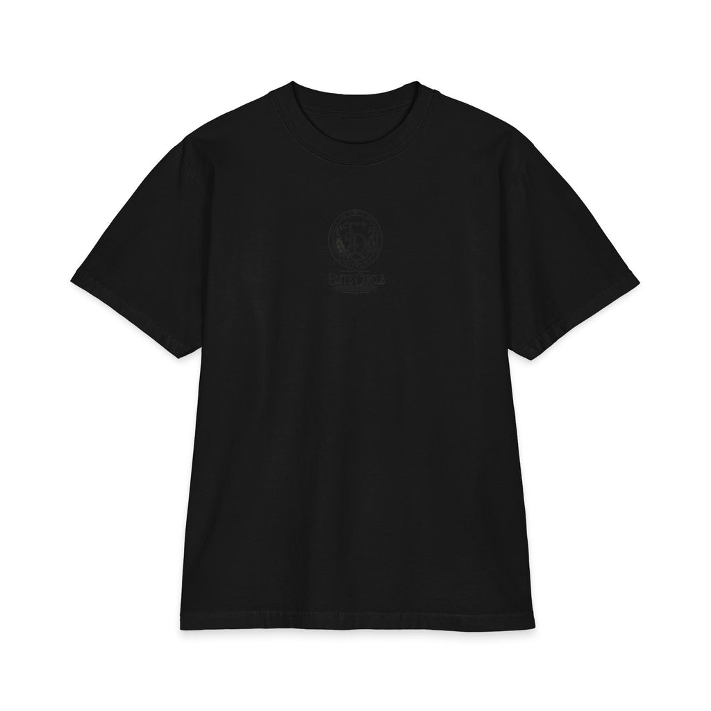 Elite Circle Graphic Tee — 'Elite Circle' Emblem Short Sleeve Shirt