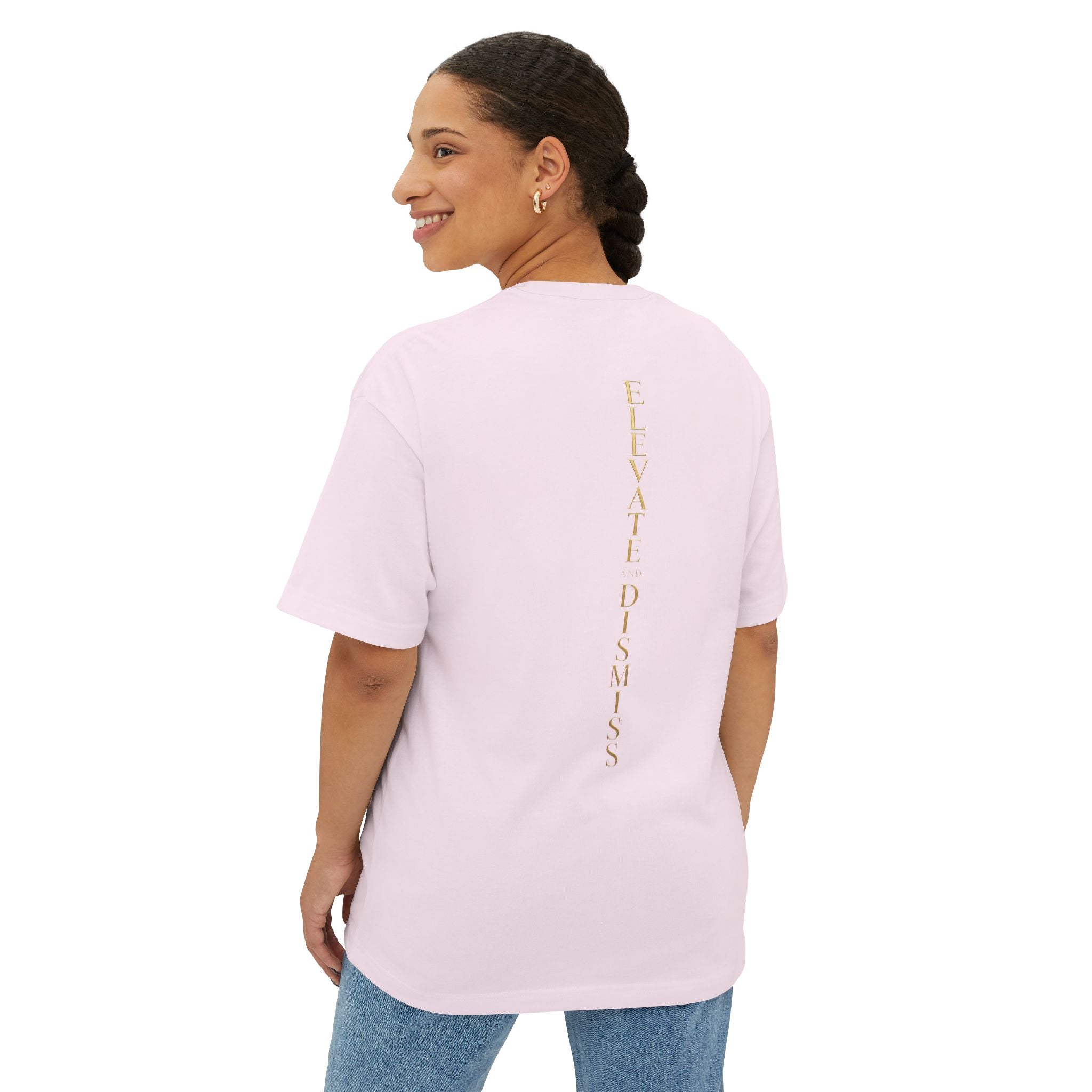 Elevate Dismiss Short Sleeve Tee — Minimal Gold Yoga / Spiritual Shirt