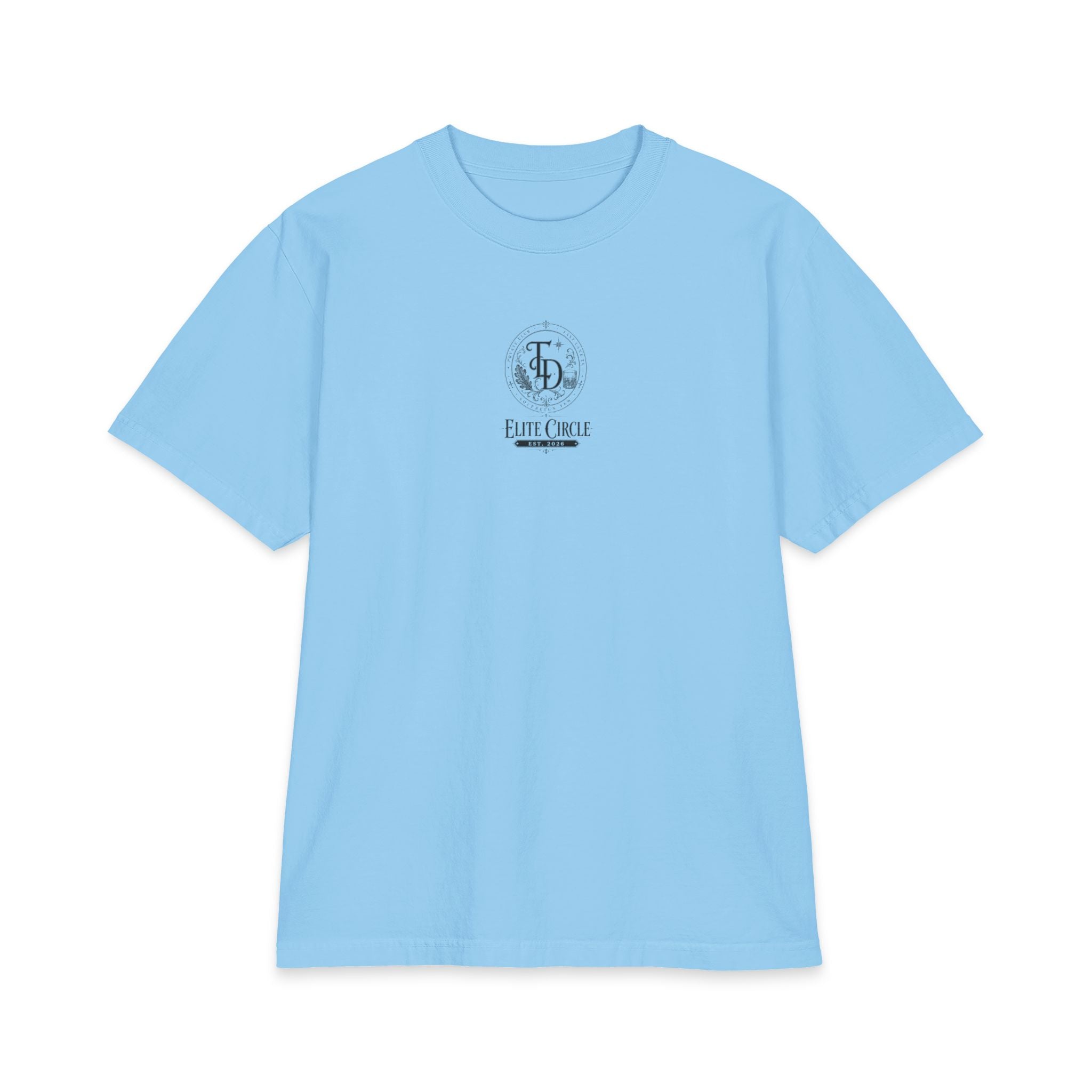 Elite Circle Graphic Tee — 'Elite Circle' Emblem Short Sleeve Shirt