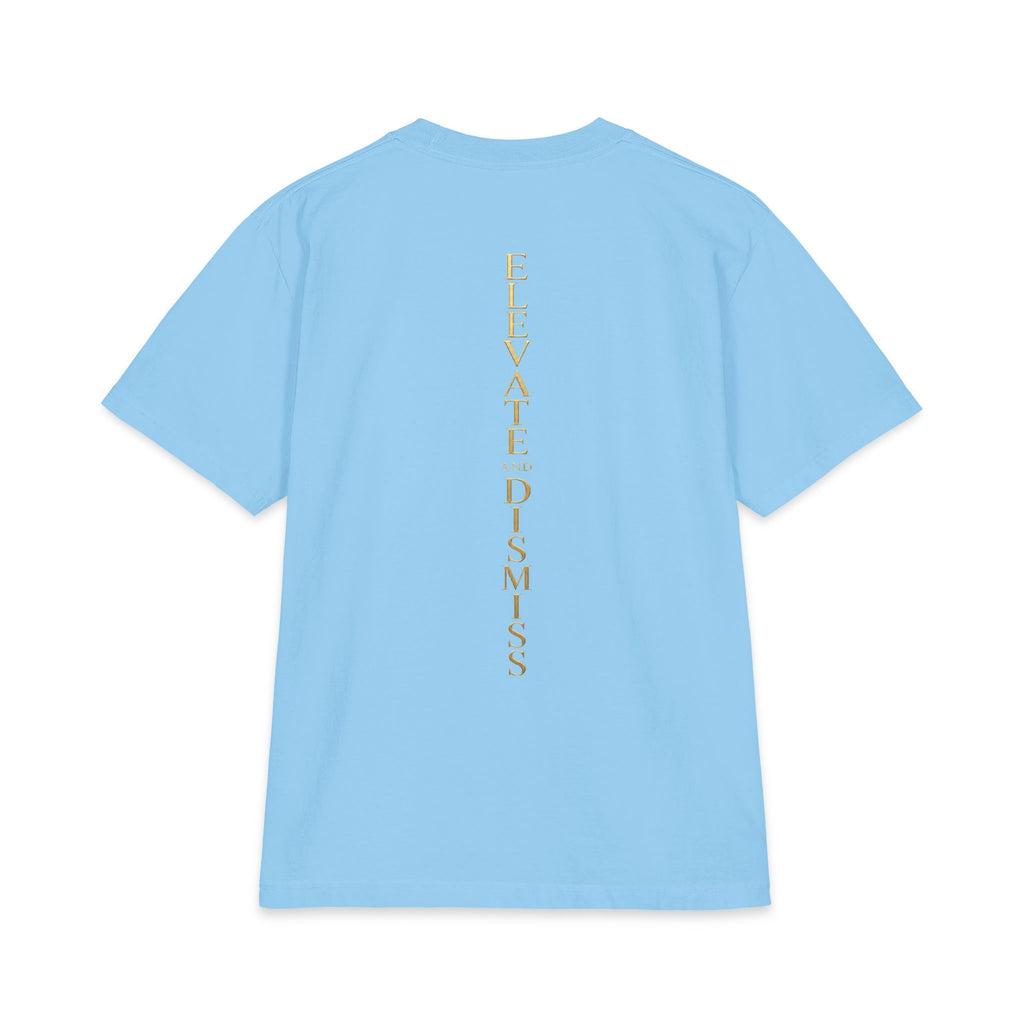 Elevate Dismiss Short Sleeve Tee — Minimal Gold Yoga / Spiritual Shirt