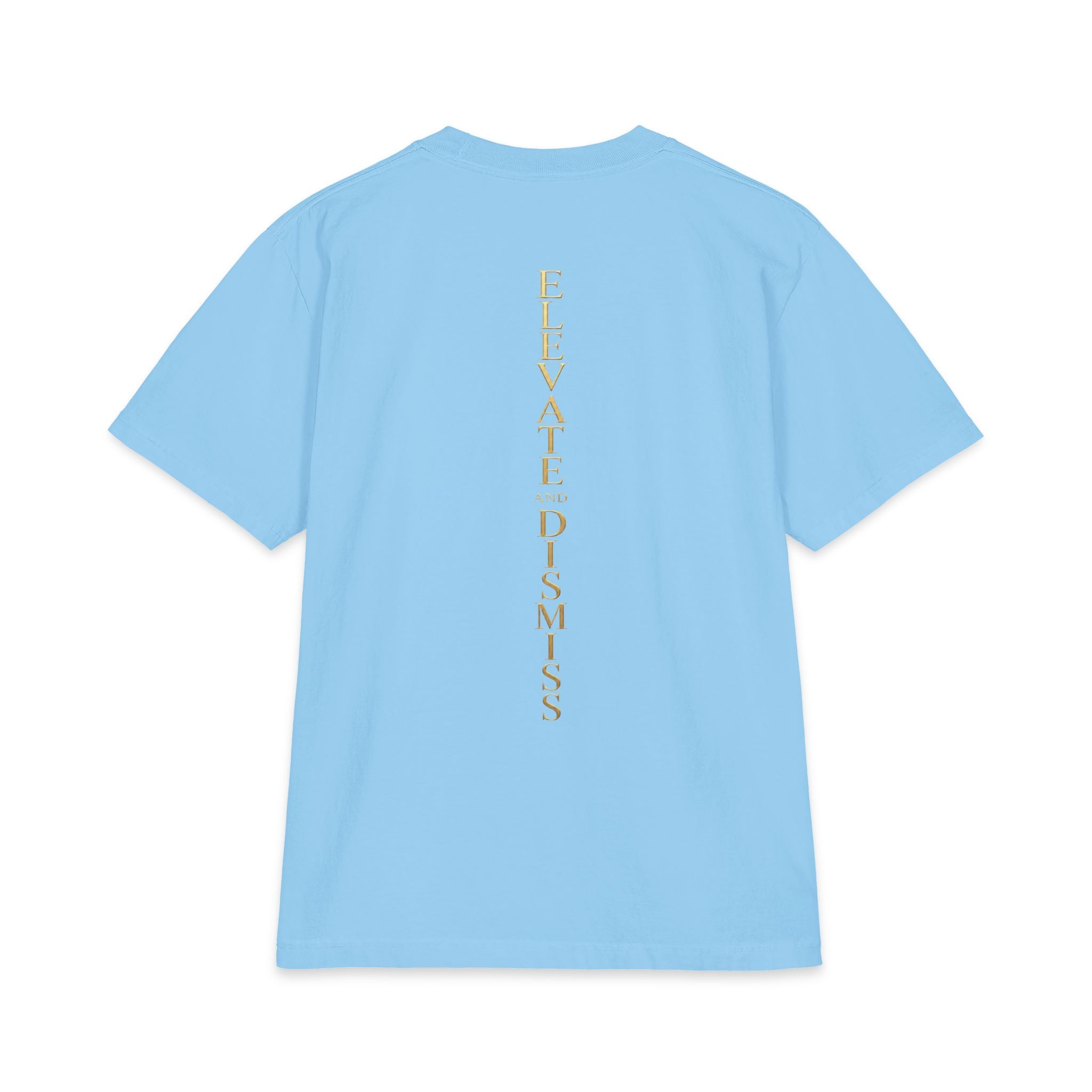 Elevate Dismiss Short Sleeve Tee — Minimal Gold Yoga / Spiritual Shirt