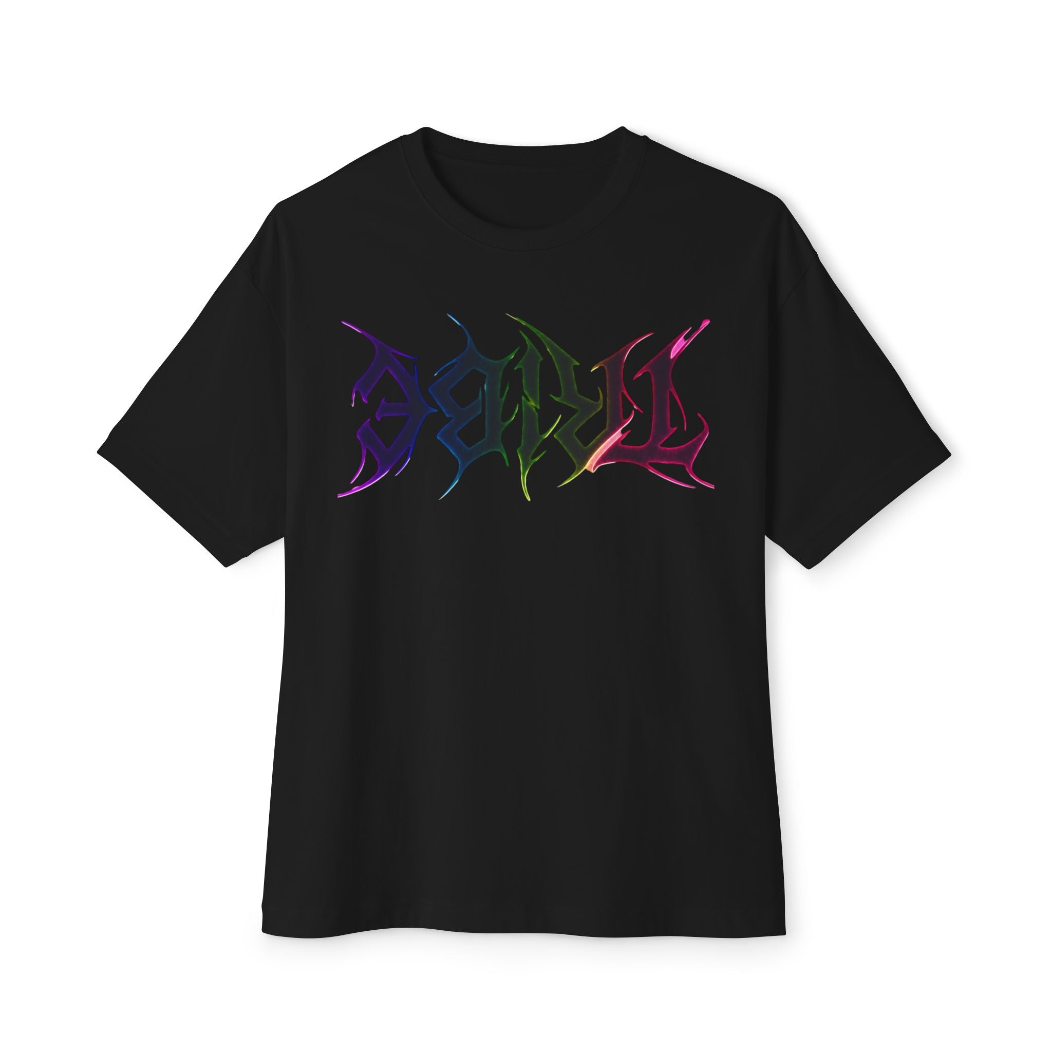 Hammerhead Shark Tee — Tribal Neon Hammerhead Graphic Shirt
