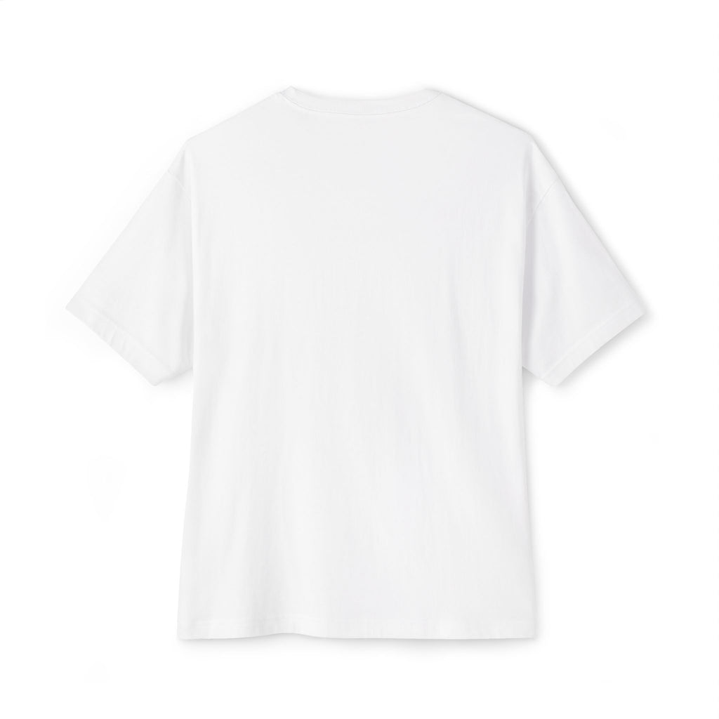 Vintage Patch Tee — "Fresh Design" Chest Logo Boxy T‑Shirt