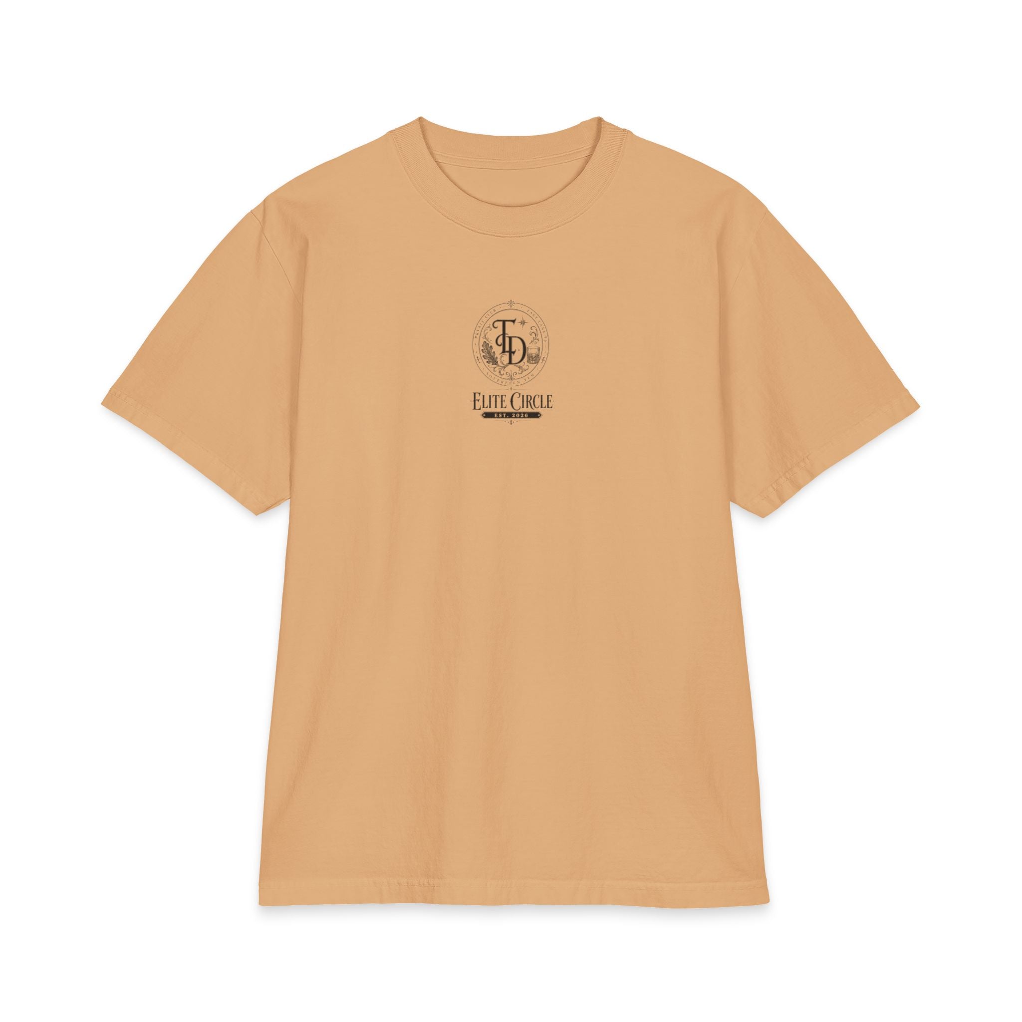 Elite Circle Graphic Tee — 'Elite Circle' Emblem Short Sleeve Shirt