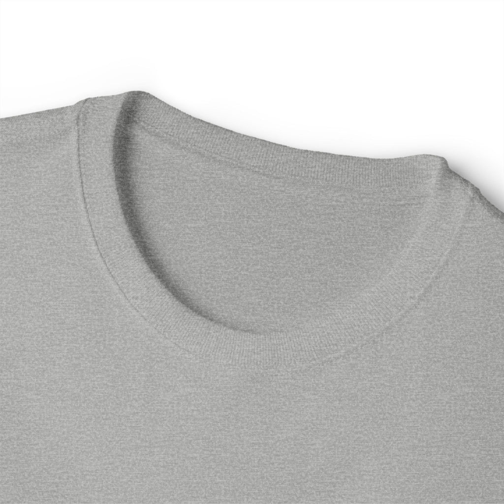 Boxy Tee — Minimal Script Chest Logo Black T‑Shirt