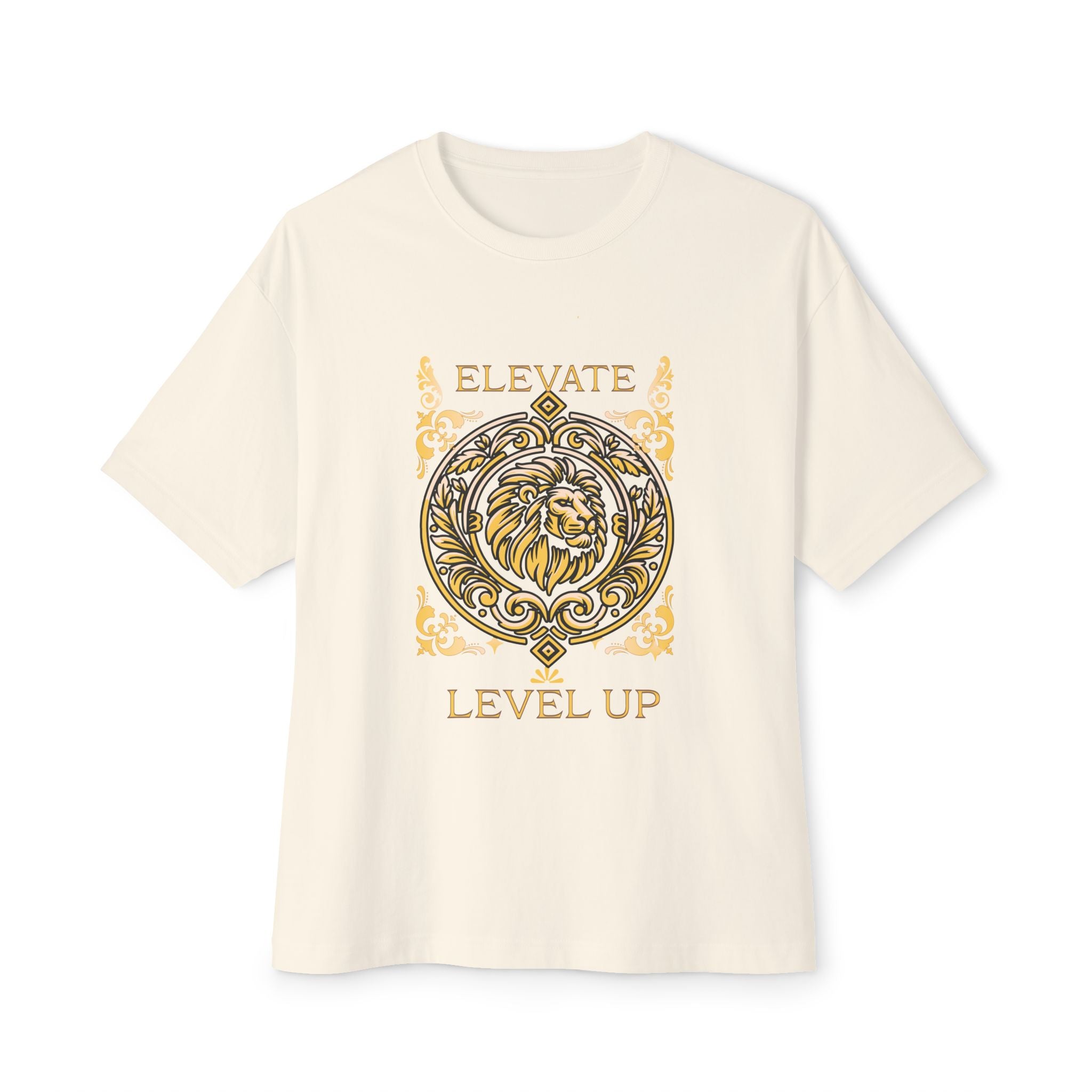 Elevate Level Up Lion Graphic Tee