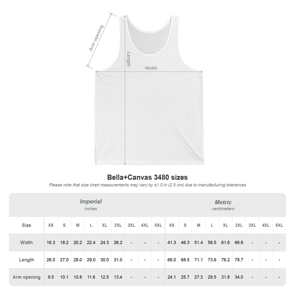 Tolok Designs Logo Tank Top — Lightweight White Jersey Tank