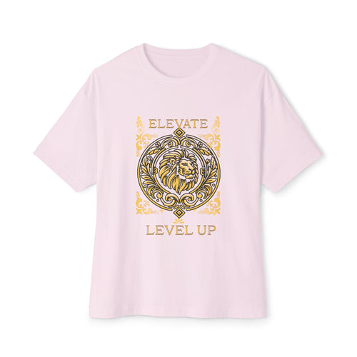 Elevate Level Up Lion Graphic Tee