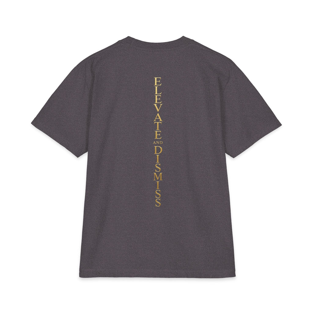 Elevate Dismiss Short Sleeve Tee — Minimal Gold Yoga / Spiritual Shirt