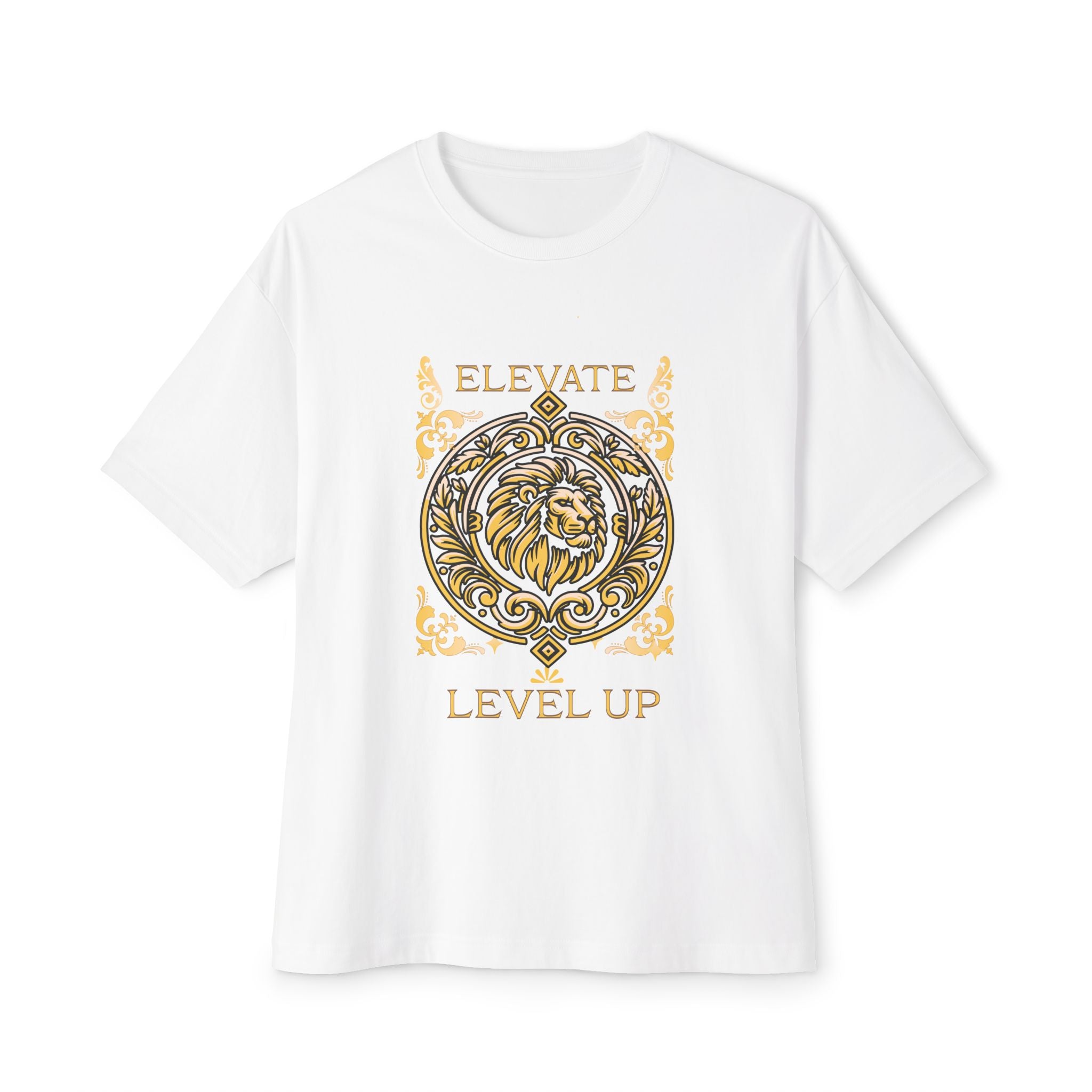 Elevate Level Up Lion Graphic Tee