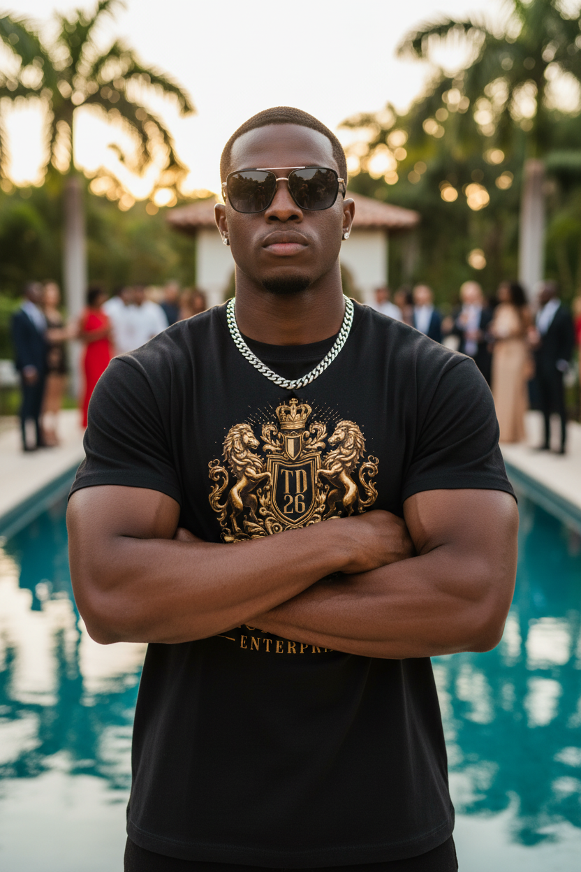 Black Front TOLOK Crest Pool Crowd